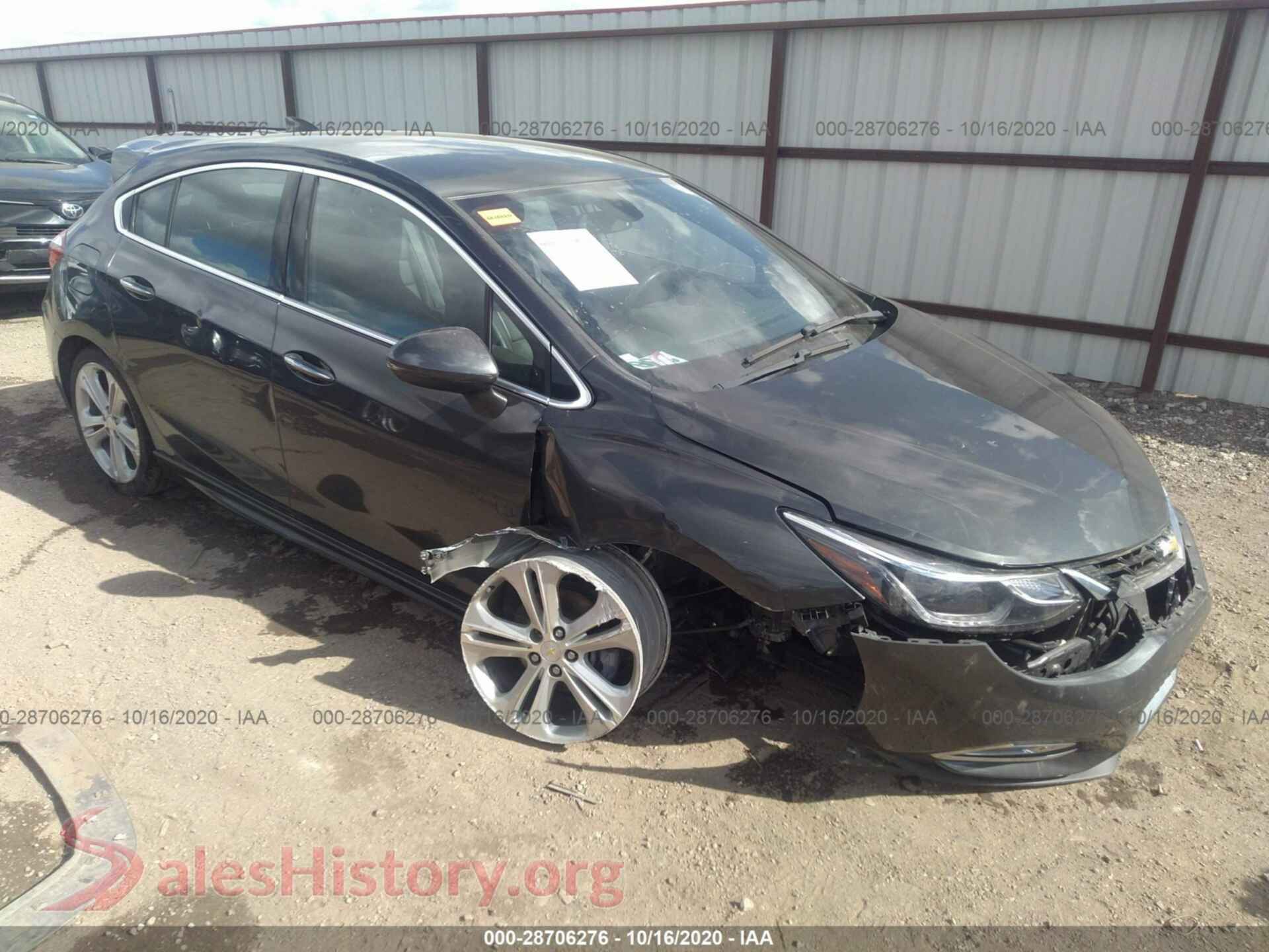 2017 CHEVROLET CRUZE — VIN 3G1BF6SM8HS547539