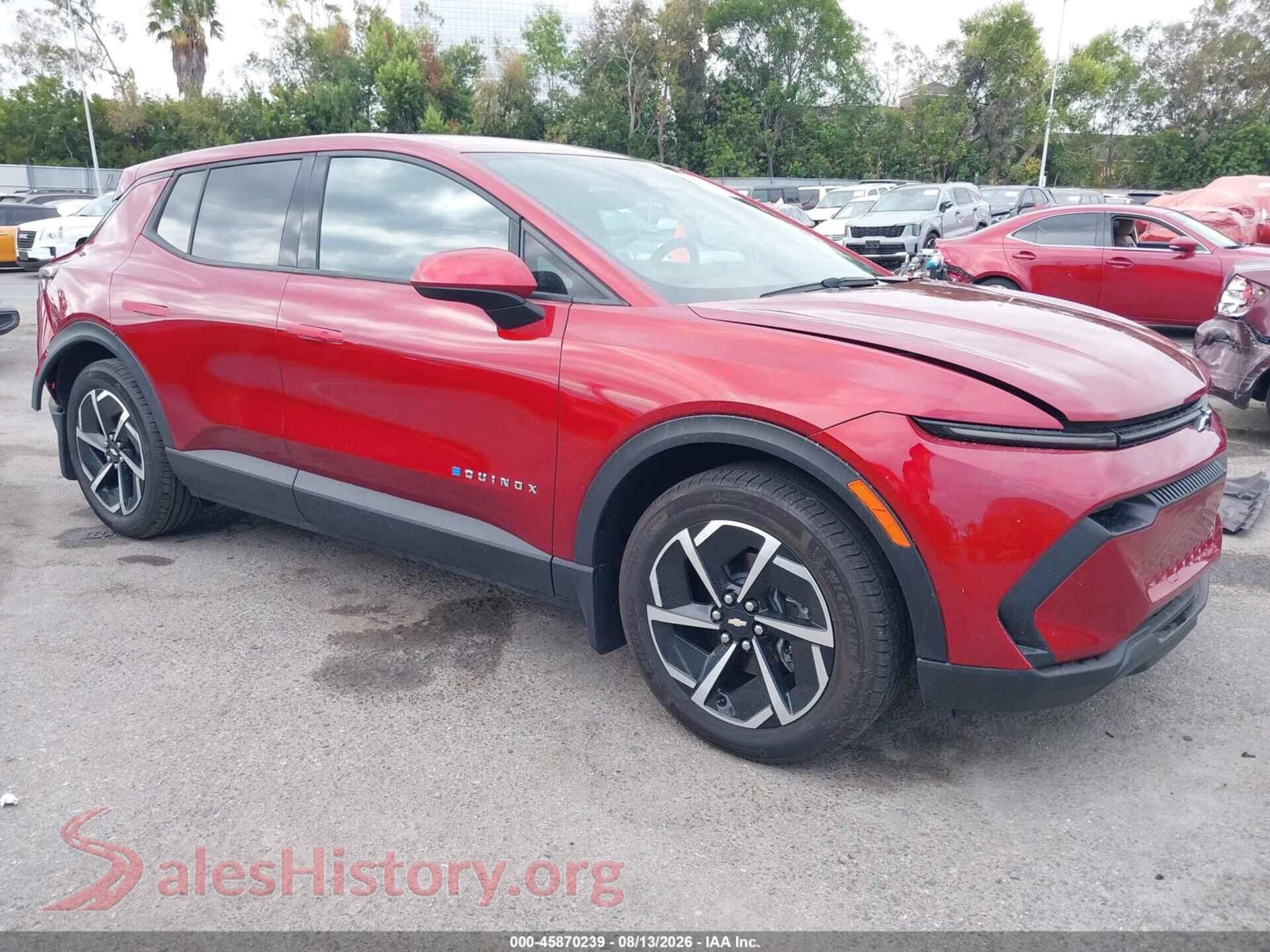 2025 CHEVROLET EQUINOX EV — VIN 3GN7DLRP0SS138810
