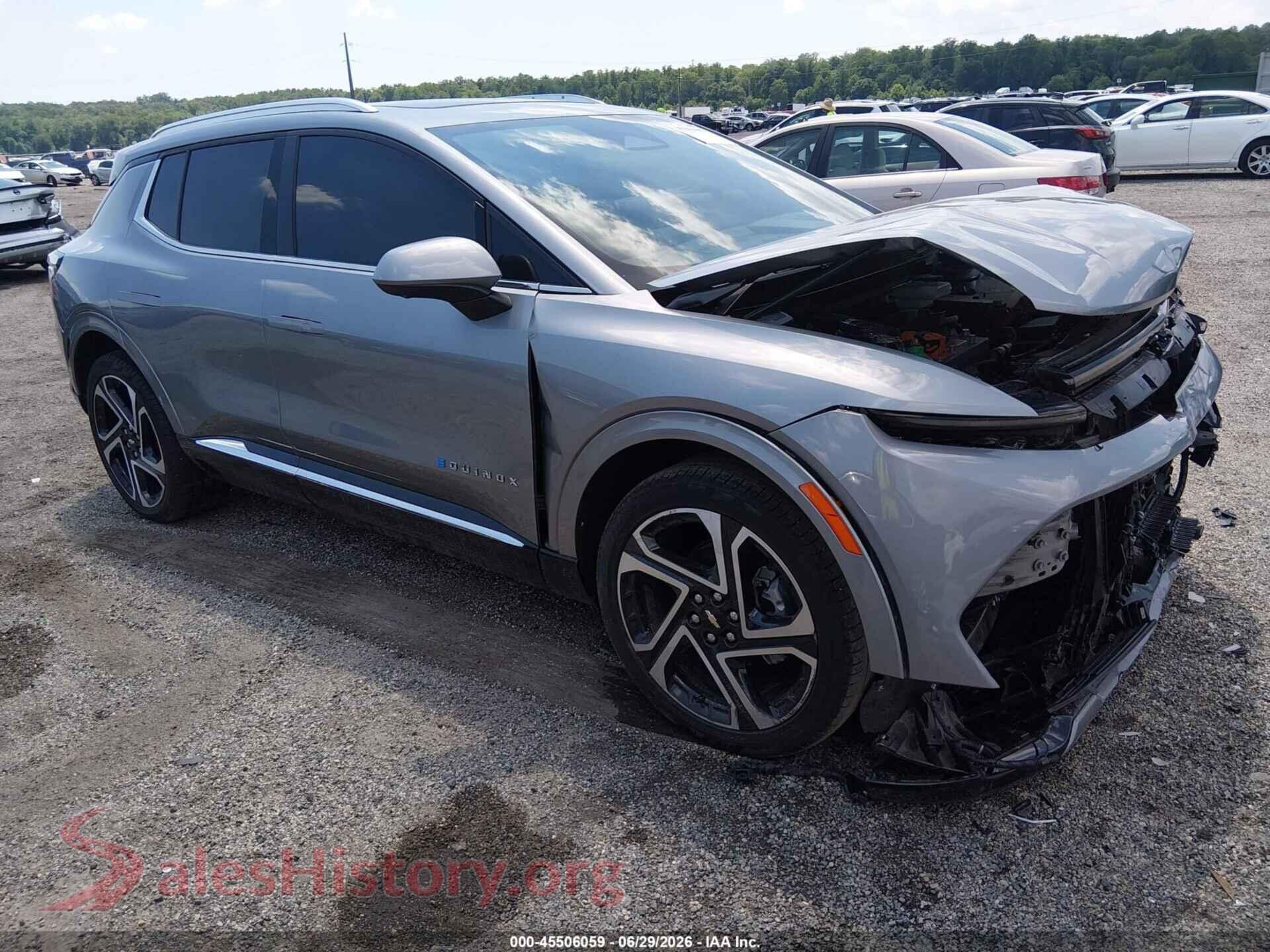 2025 CHEVROLET EQUINOX EV — VIN 3GN7DNRR2SS202052