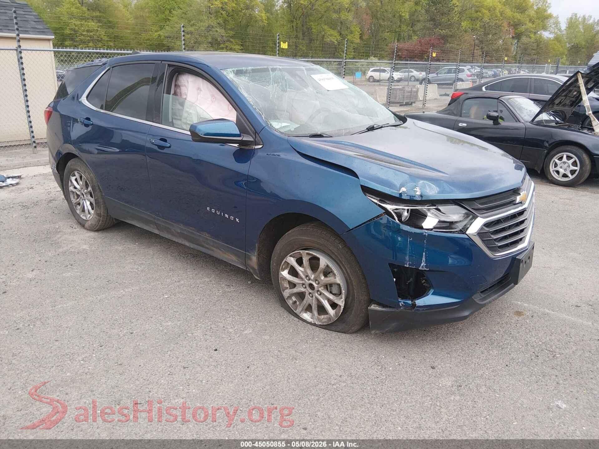 2020 CHEVROLET EQUINOX — VIN 3GNAXUEV3LL106615