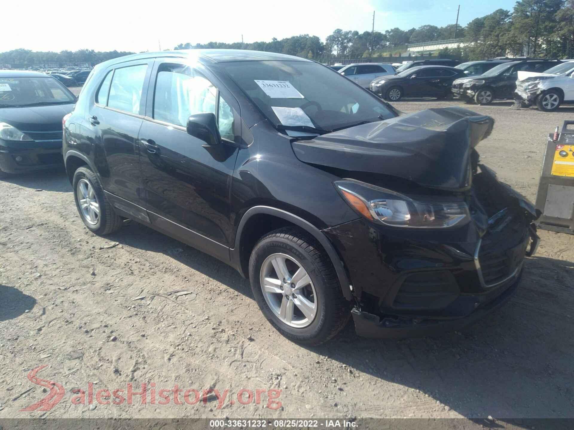 2017 CHEVROLET TRAX — VIN 3GNCJNSB1HL271144