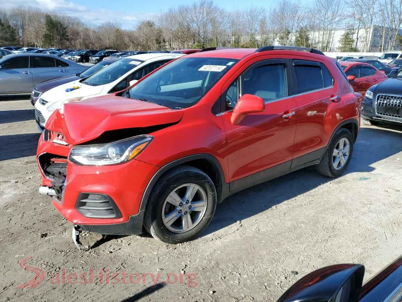 2018 CHEVROLET TRAX — VIN 3GNCJPSB7JL272834