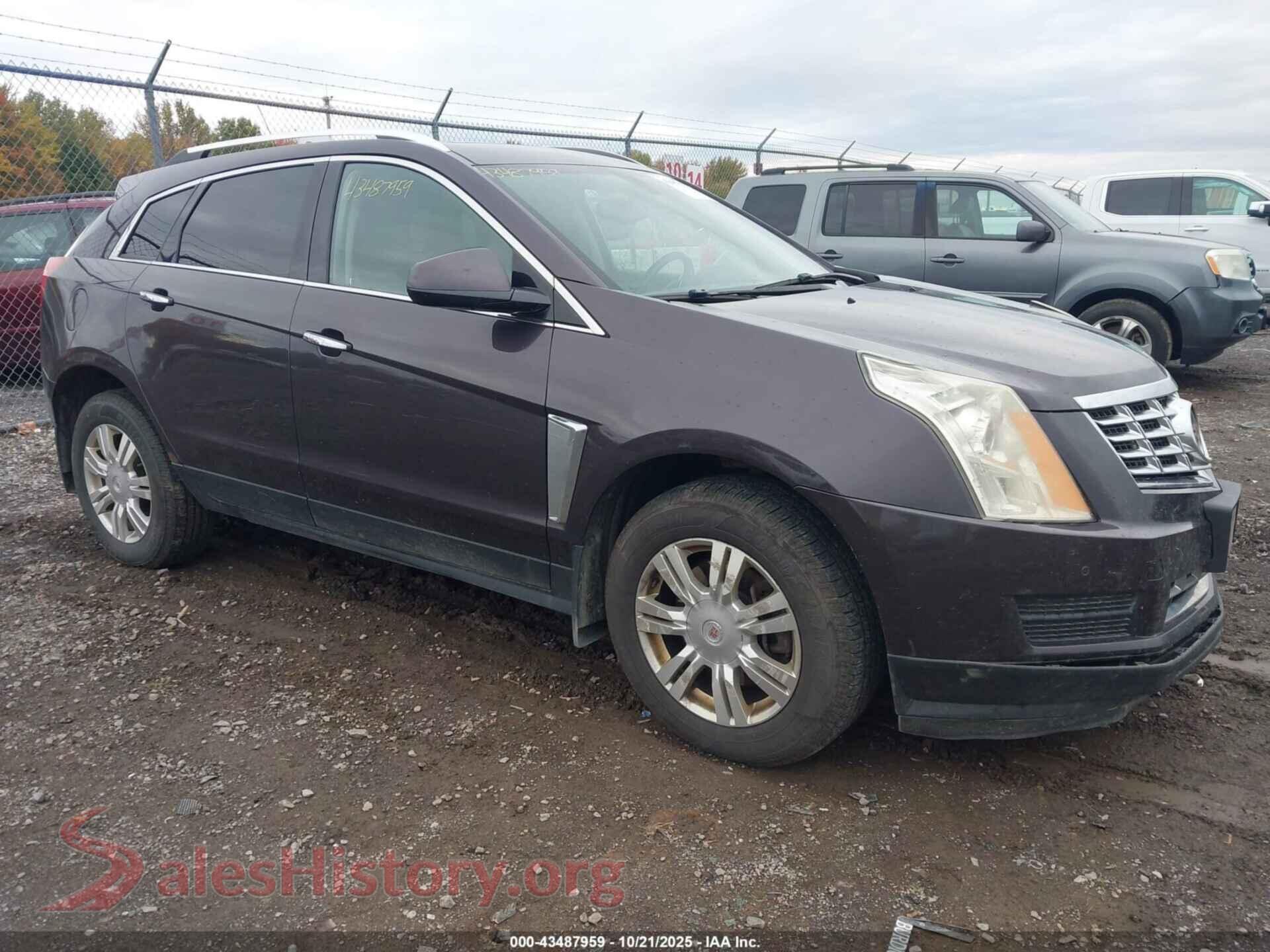 2015 CADILLAC SRX — VIN 3GYFNBE39FS519764