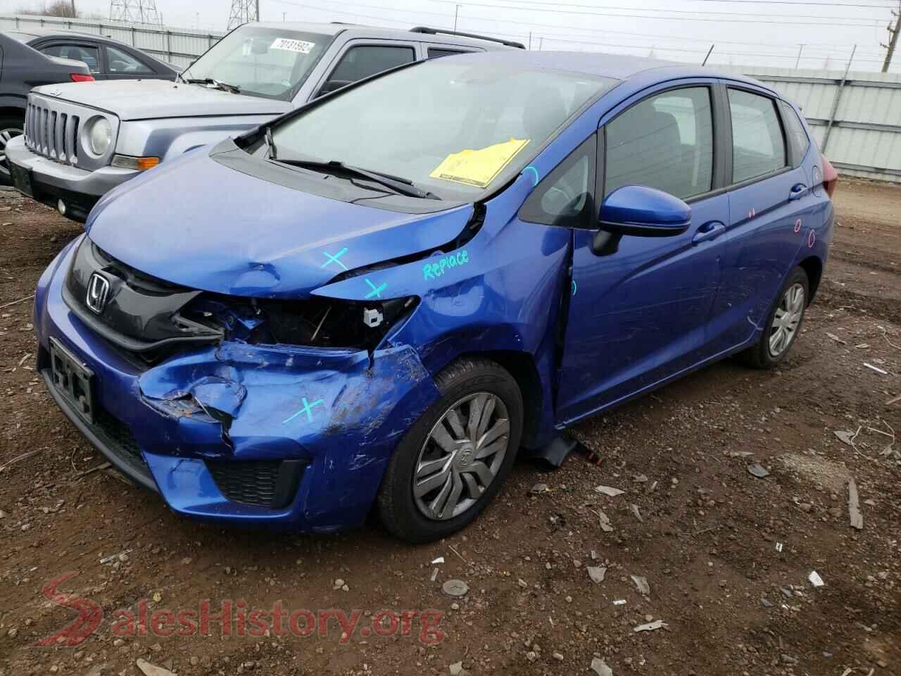 2015 HONDA FIT — VIN 3HGGK5G58FM738577