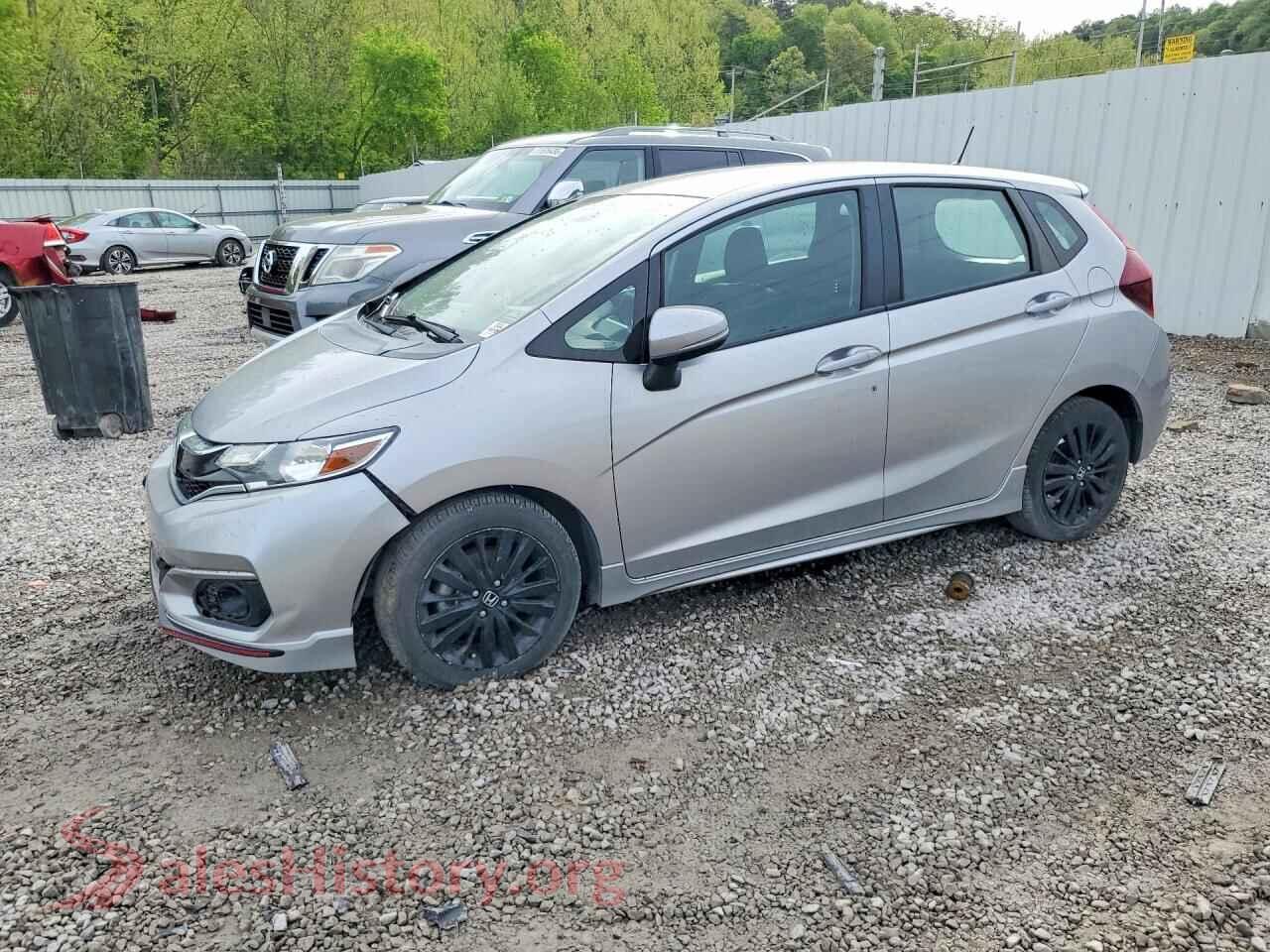 2020 HONDA FIT — VIN 3HGGK5H65LM734165