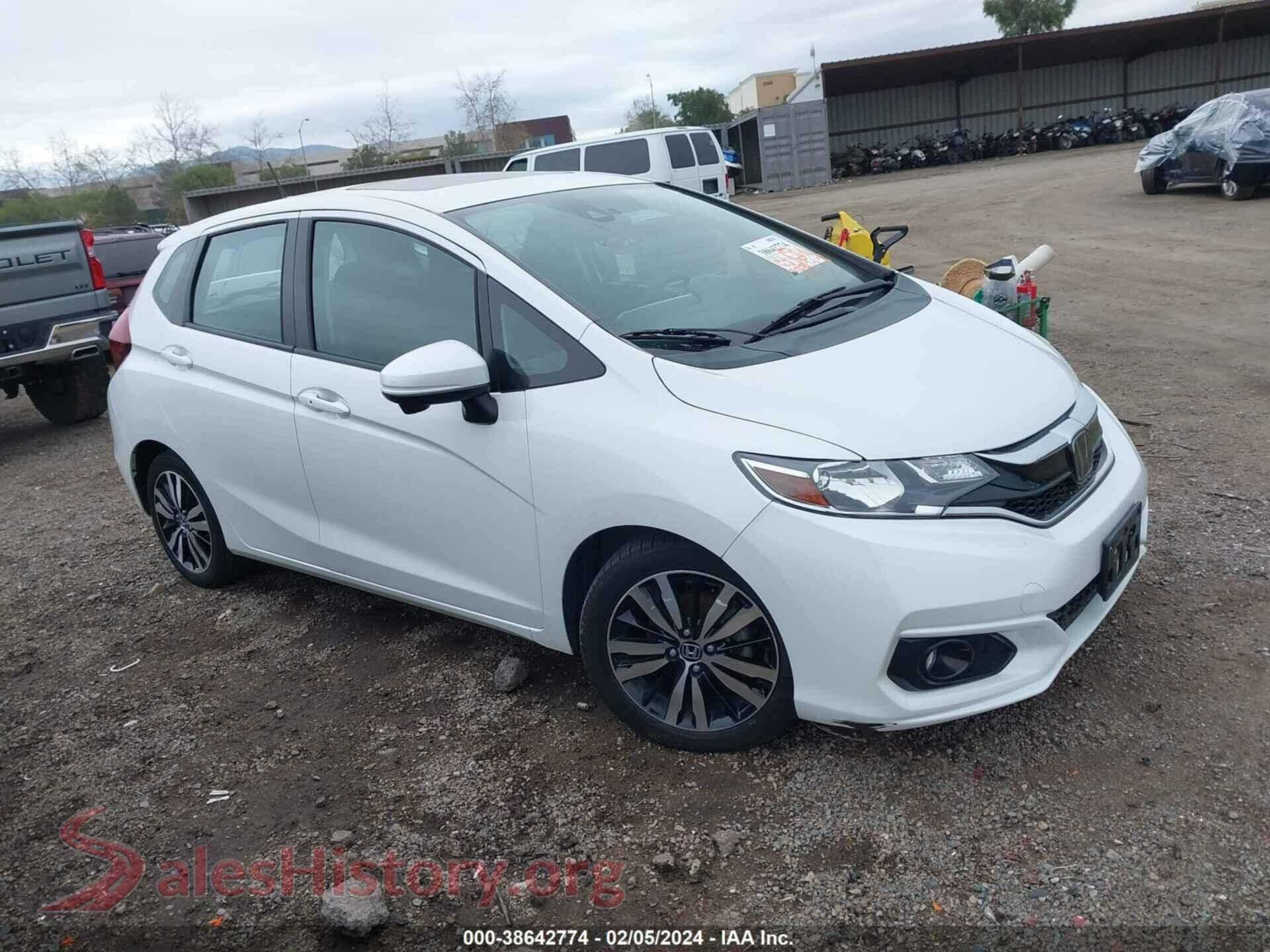 2019 HONDA FIT — VIN 3HGGK5H8XKM744240