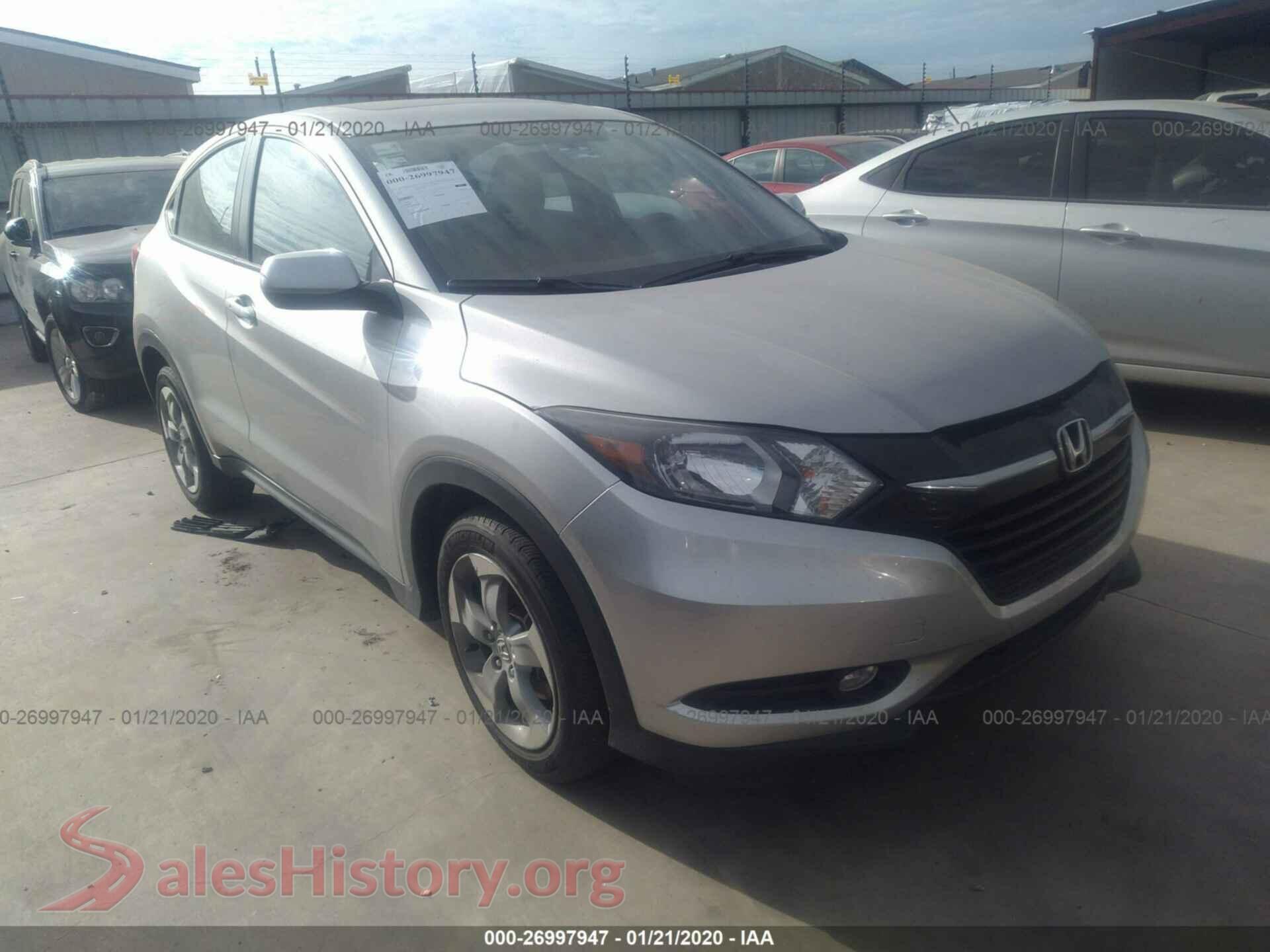 2016 HONDA CR-V — VIN 3HGRU5854GM008247