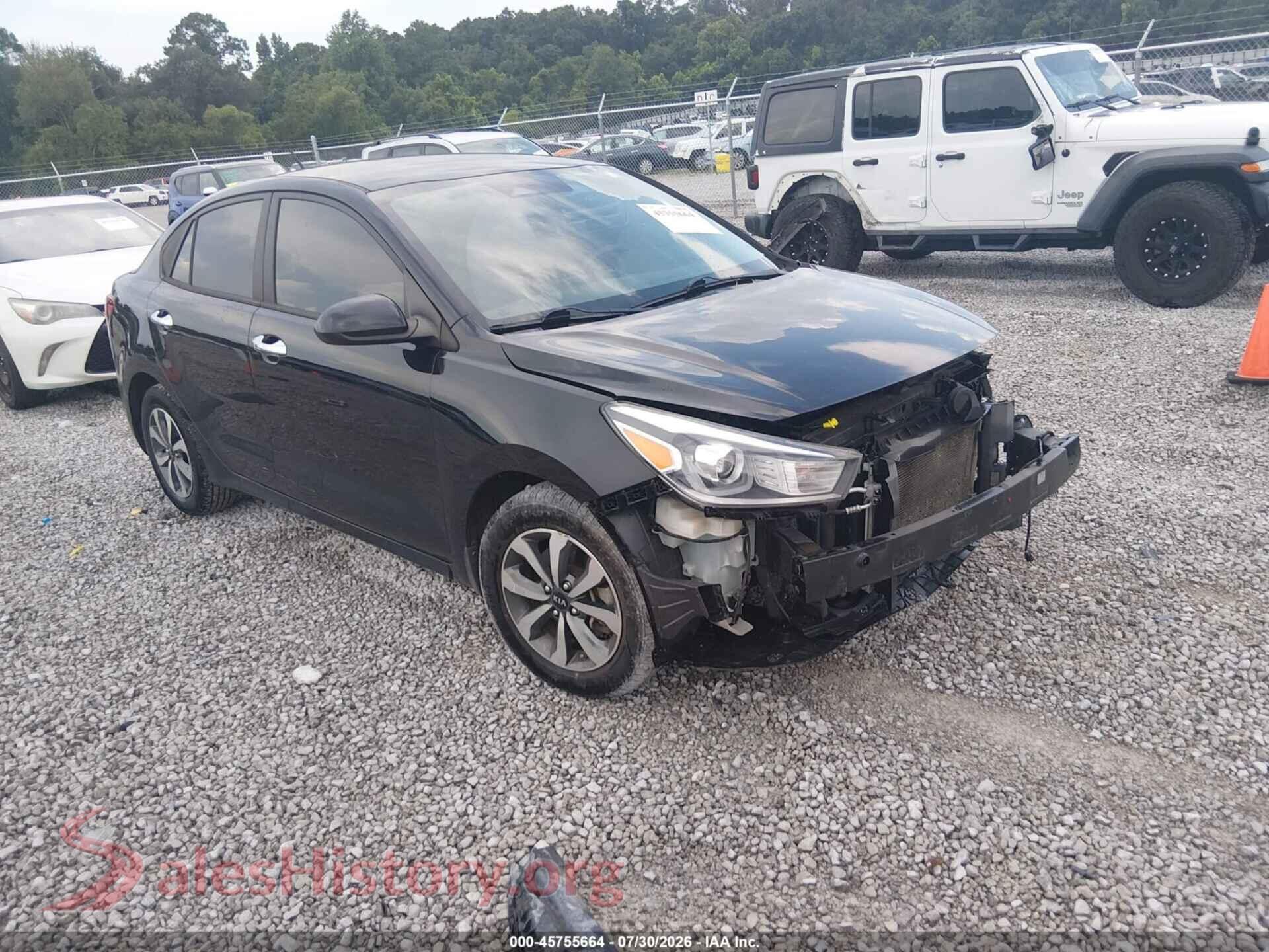 2021 KIA RIO — VIN 3KPA24AD1ME391308