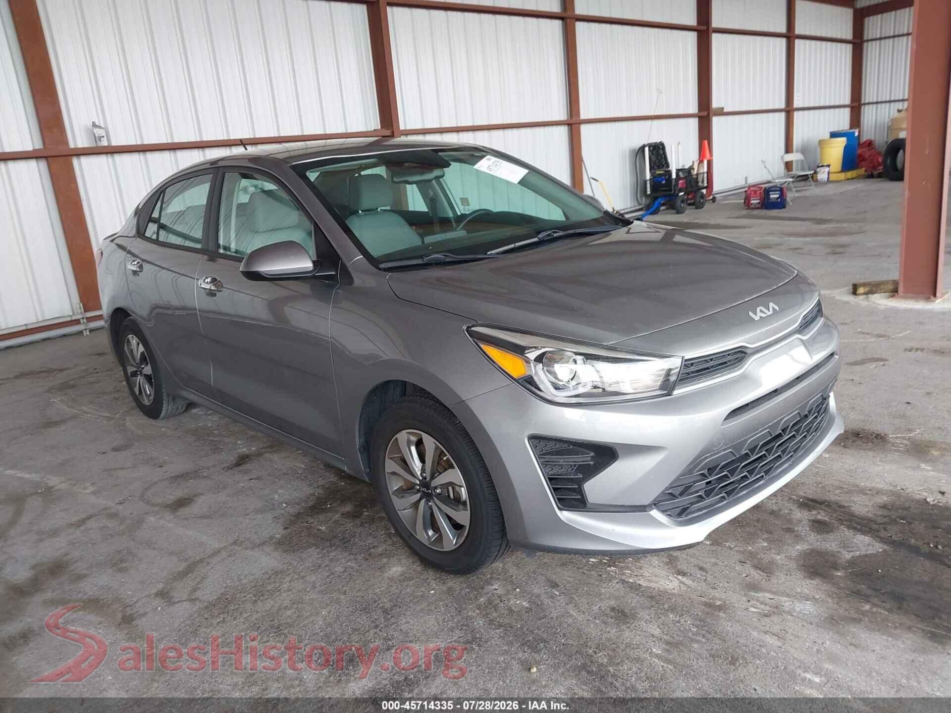 2023 KIA RIO — VIN 3KPA24AD1PE559890