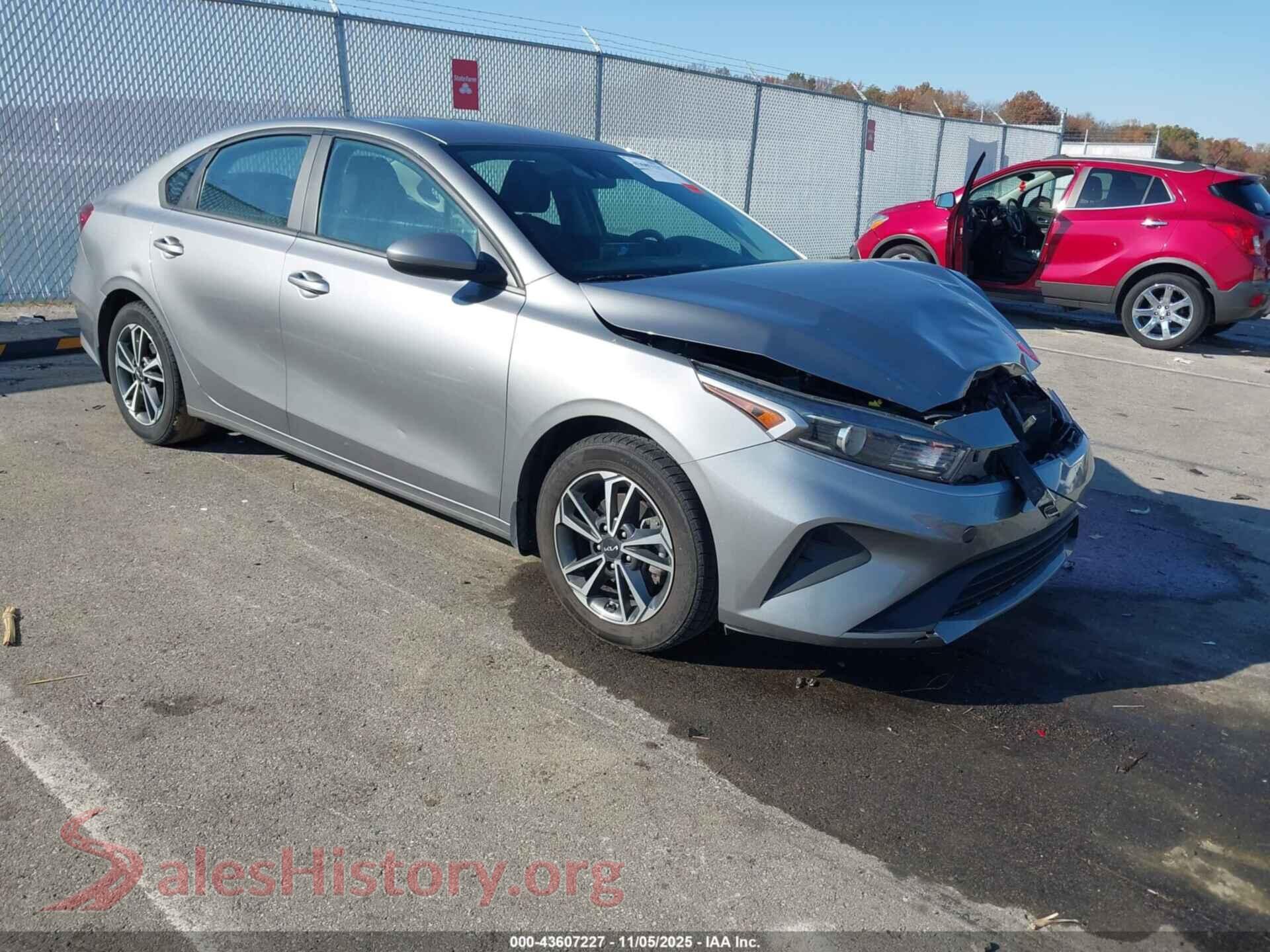 2022 KIA FORTE — VIN 3KPF24AD1NE461364