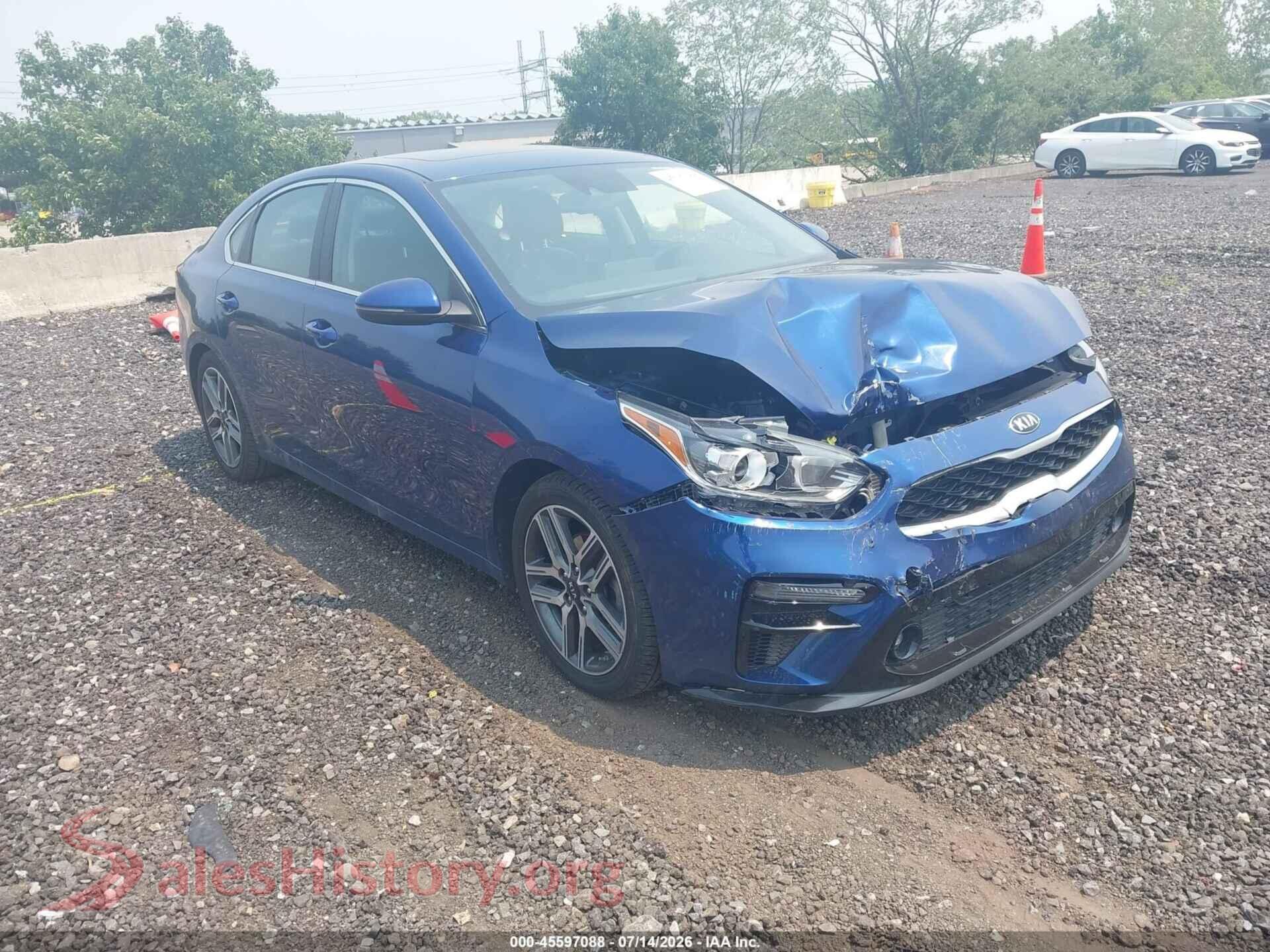 2021 KIA FORTE — VIN 3KPF54AD1ME383125