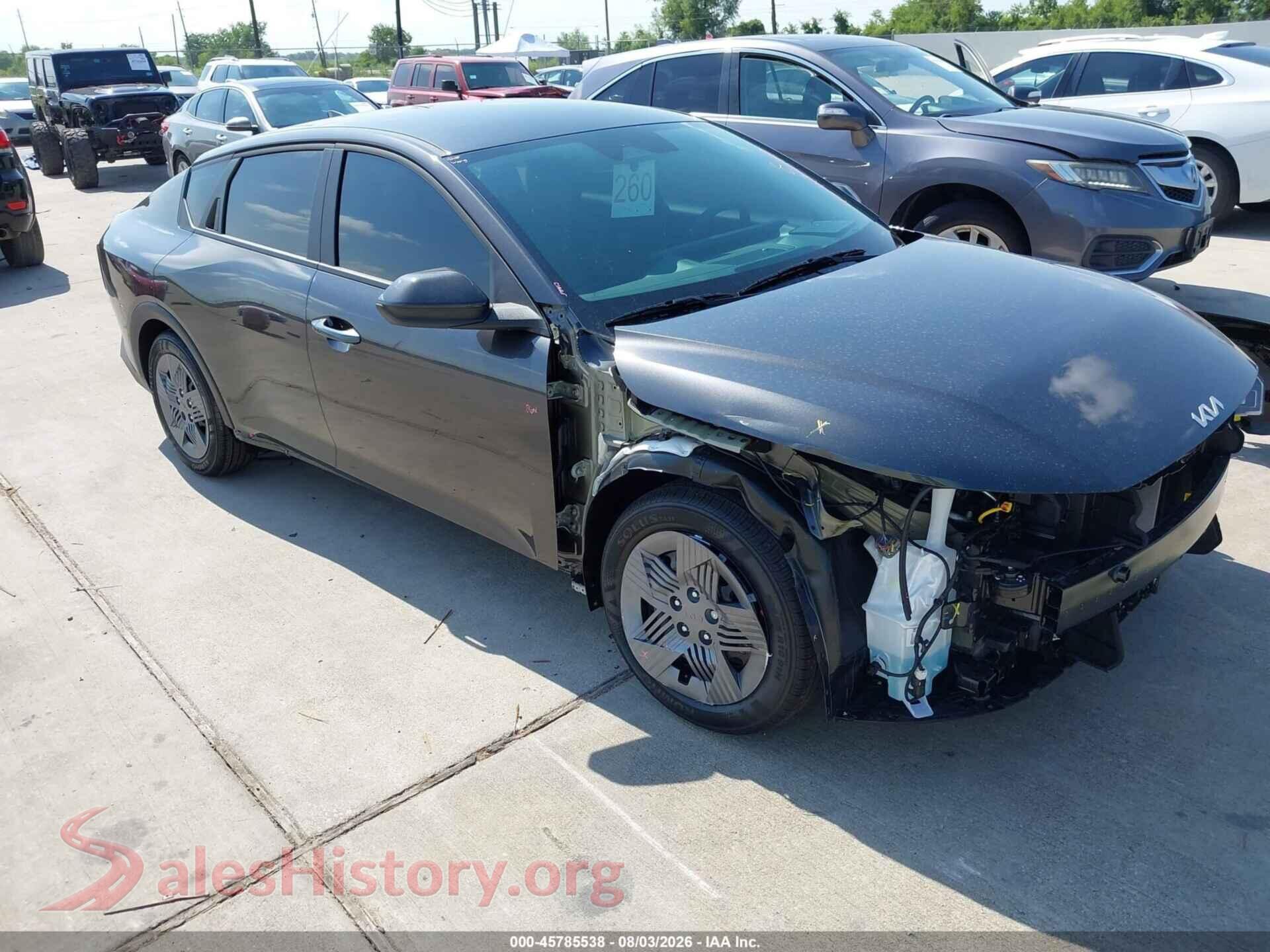 2026 KIA K4 — VIN 3KPFT4DE0TE370598
