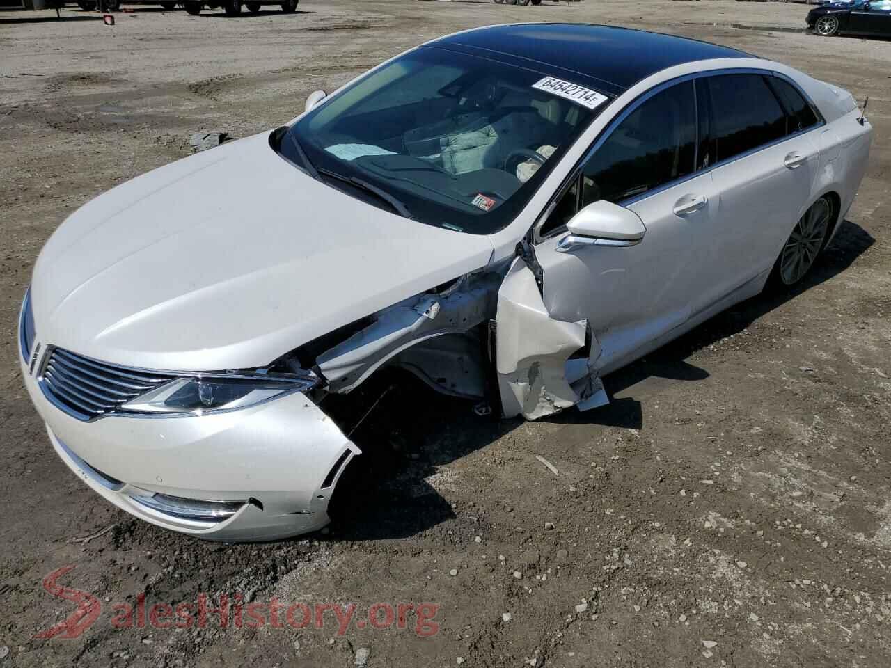 2013 LINCOLN MKZ — VIN 3LN6L2LU0DR809463