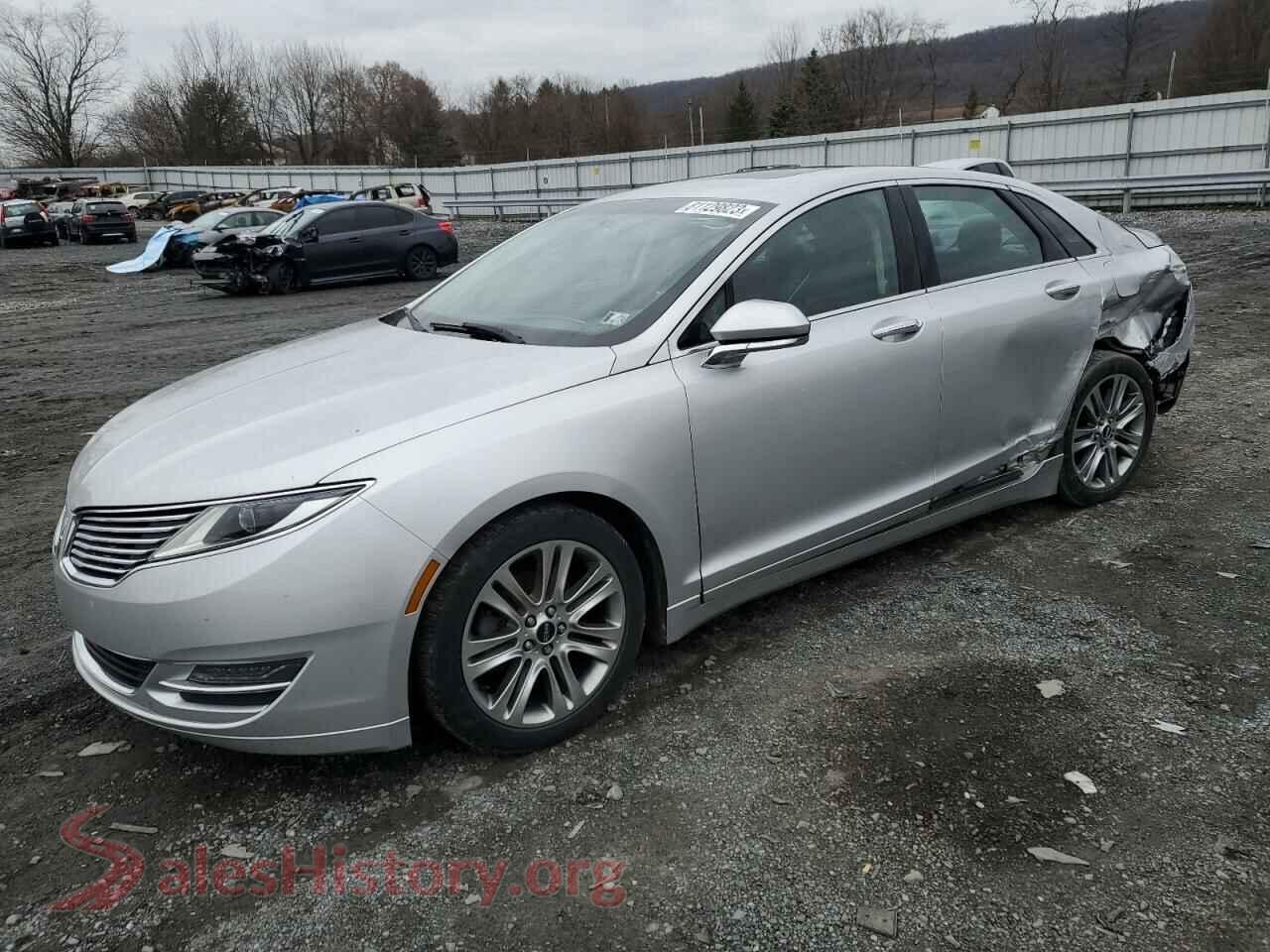 2014 LINCOLN MKZ — VIN 3LN6L2LU0ER814101