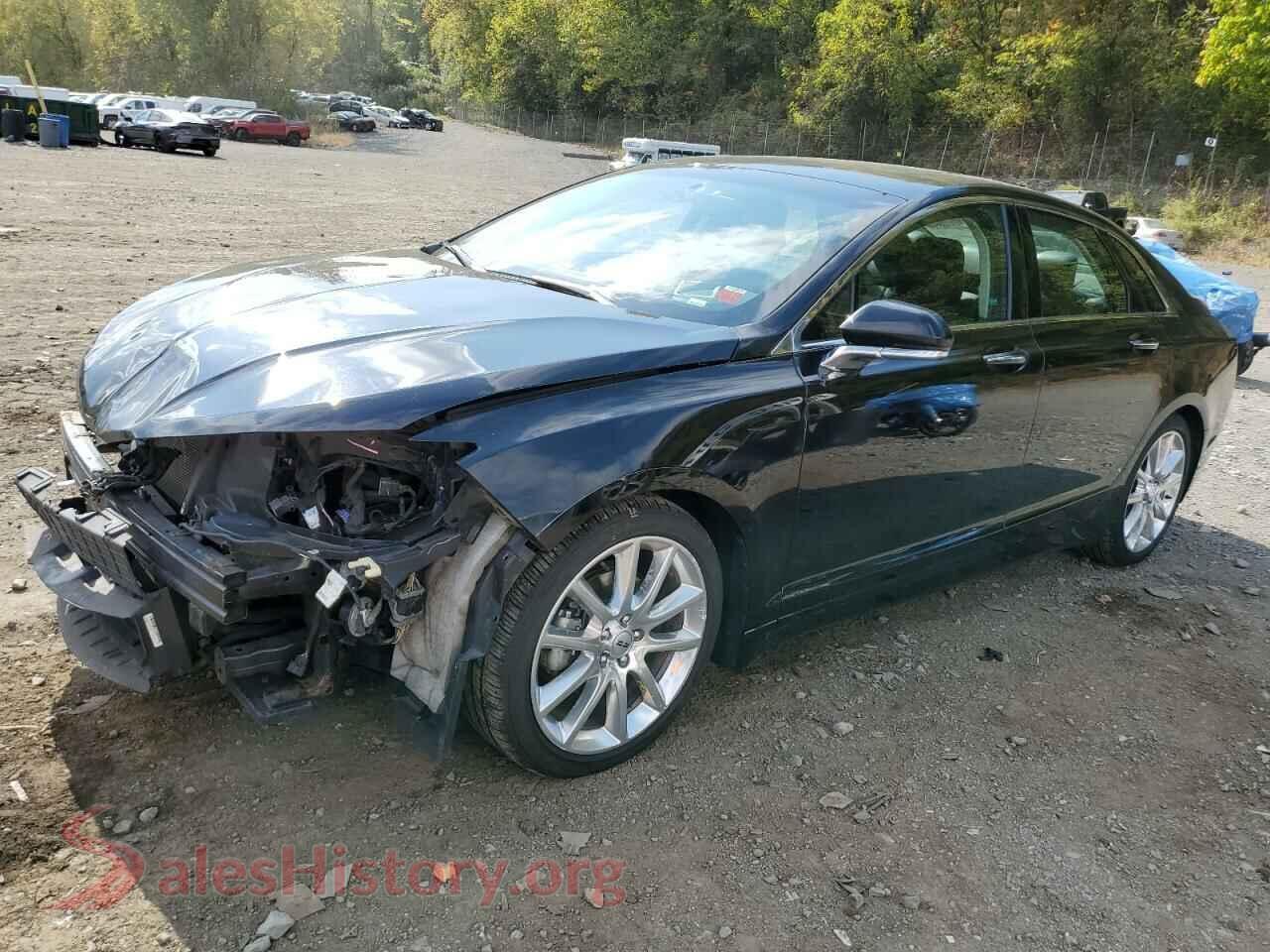 2016 LINCOLN MKZ — VIN 3LN6L2LU0GR601166