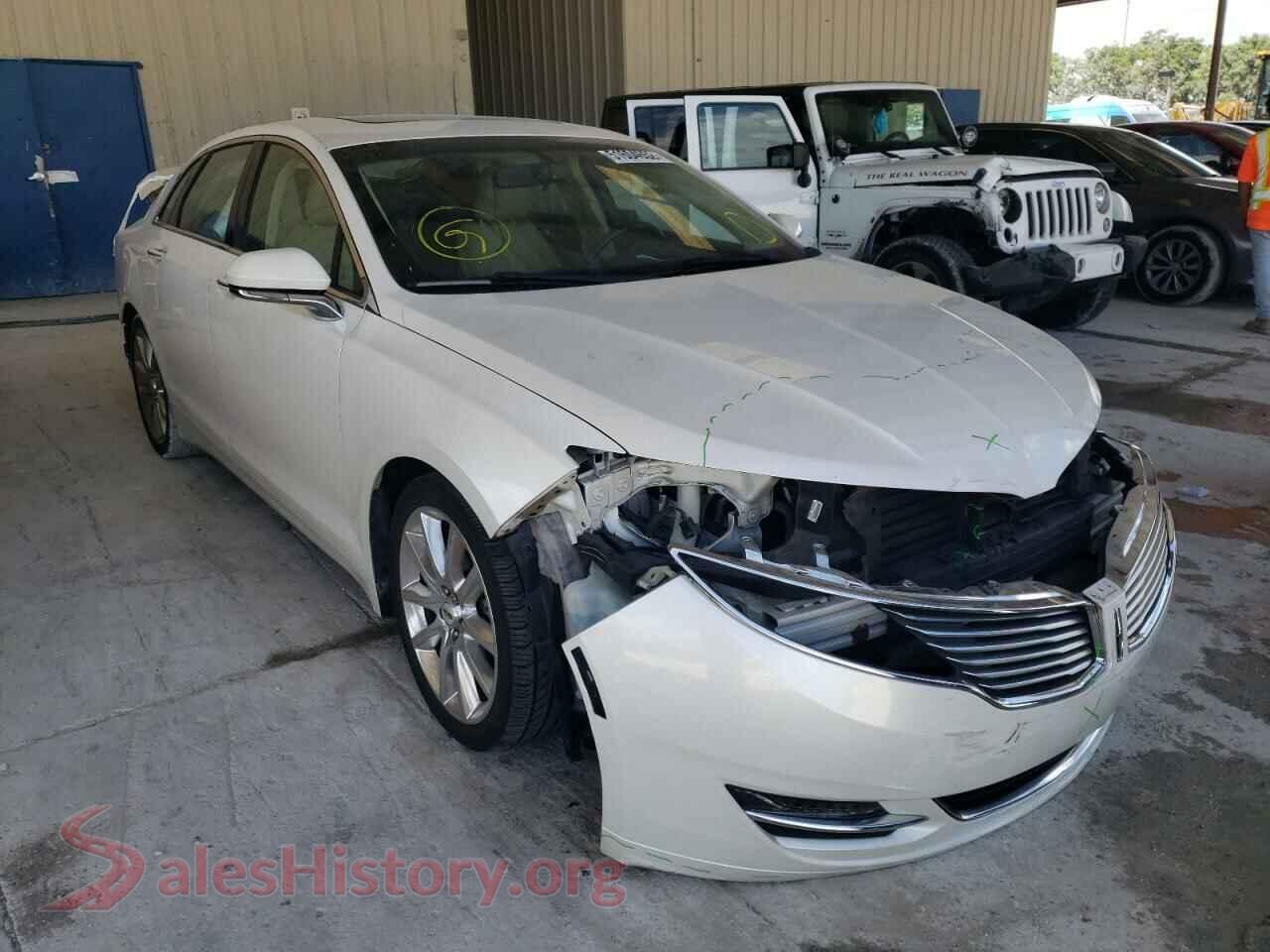 2015 LINCOLN MKZ — VIN 3LN6L2LU1FR628584