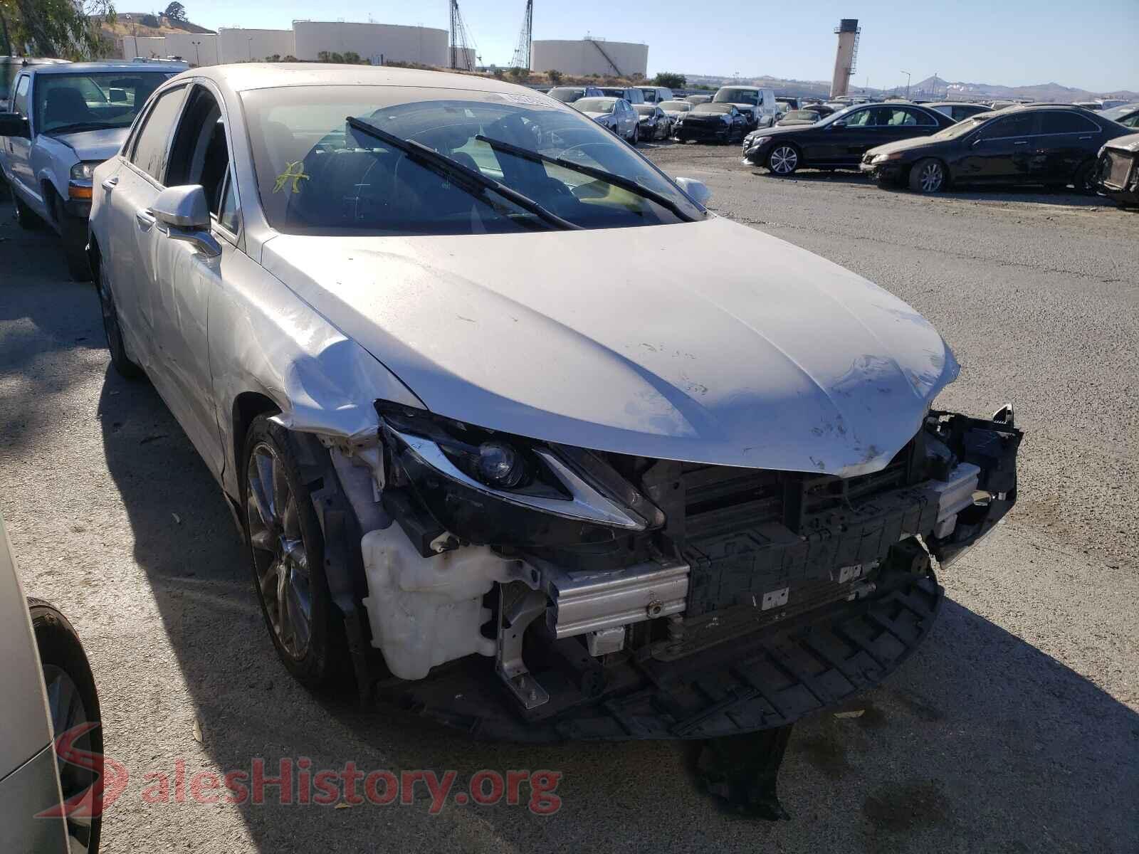2016 LINCOLN MKZ — VIN 3LN6L2LU2GR631088