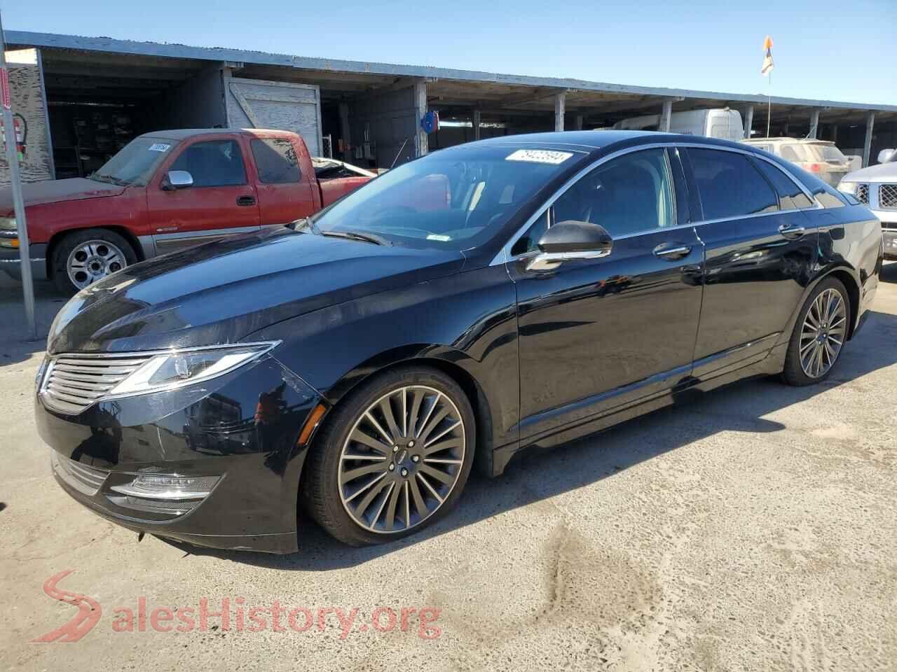 2016 LINCOLN MKZ — VIN 3LN6L2LU3GR620598
