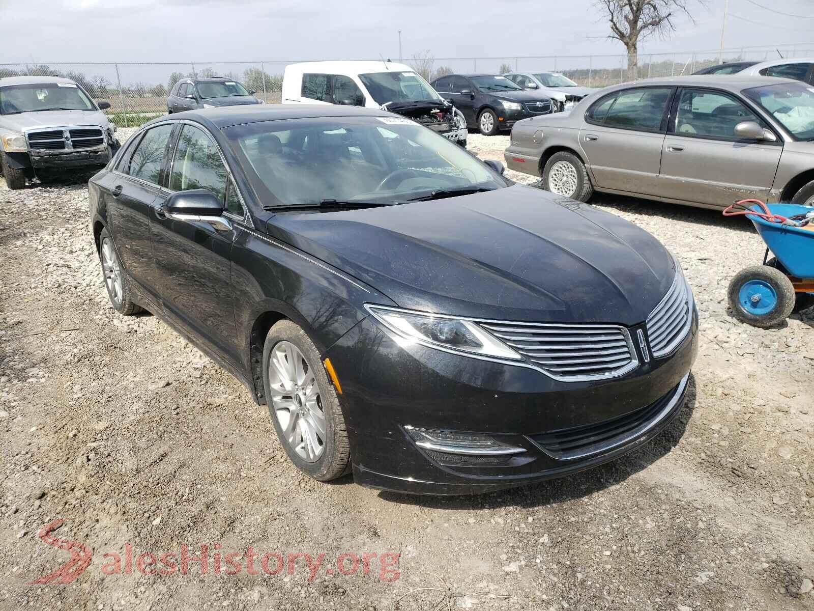 2014 LINCOLN MKZ — VIN 3LN6L2LU5ER805460
