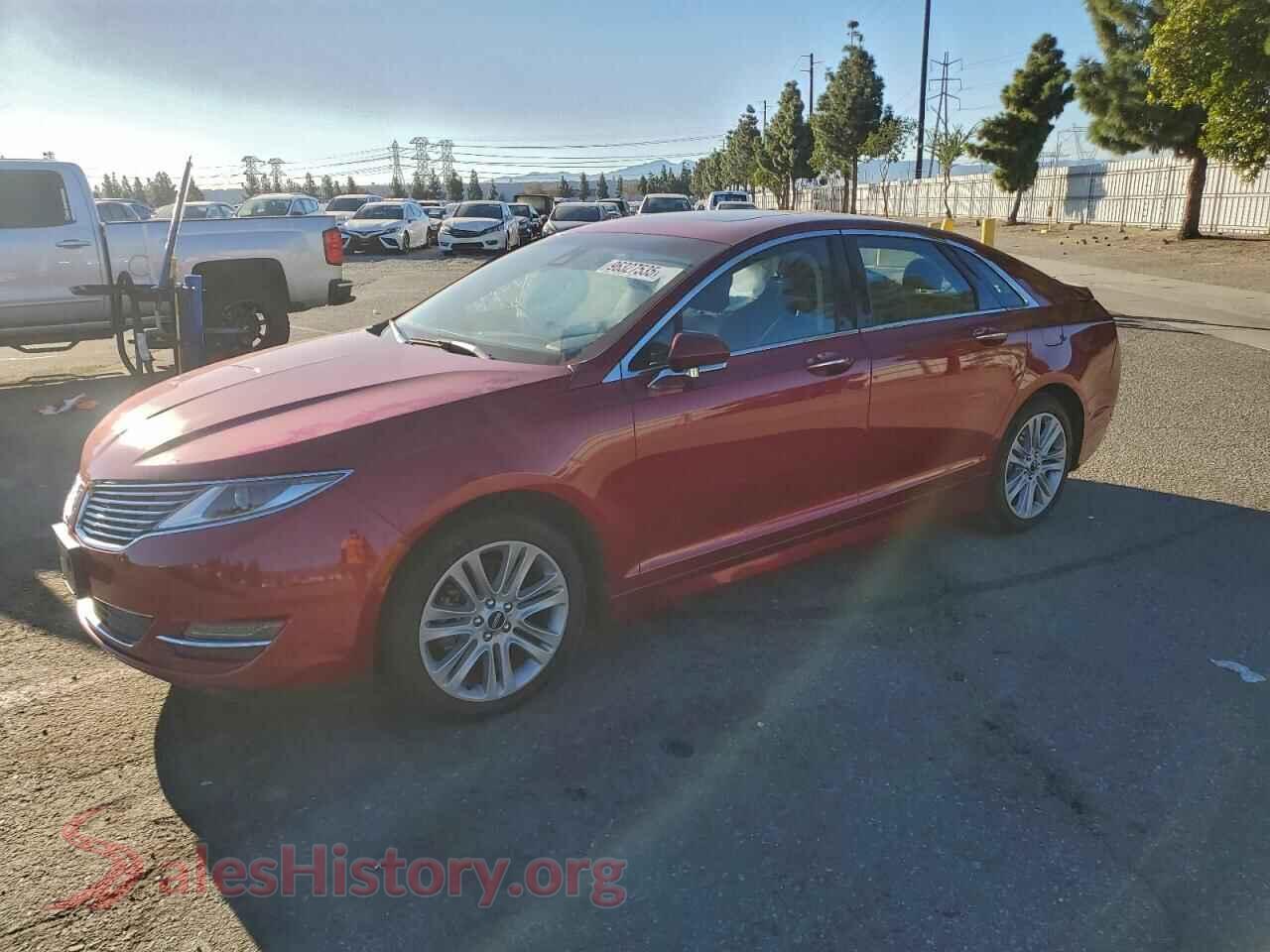 2014 LINCOLN MKZ — VIN 3LN6L2LU6ER832537