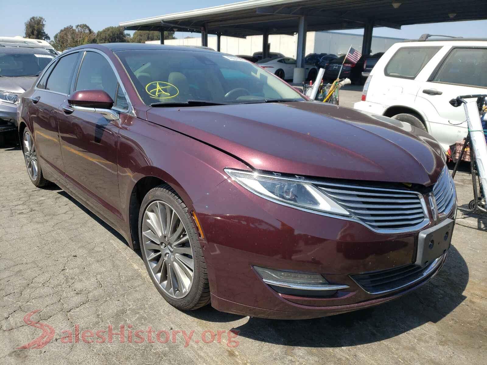 2013 LINCOLN MKZ — VIN 3LN6L2LU7DR823151