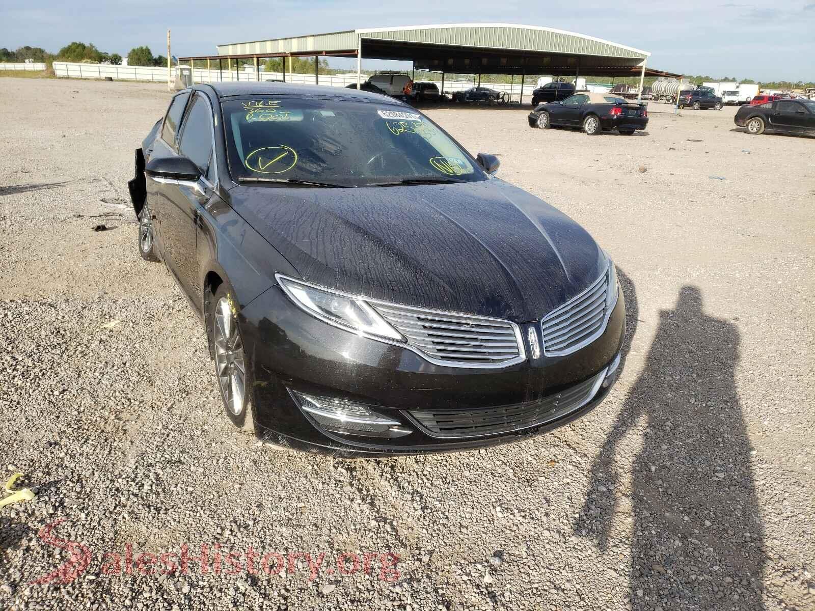 2015 LINCOLN MKZ — VIN 3LN6L2LU7FR625334