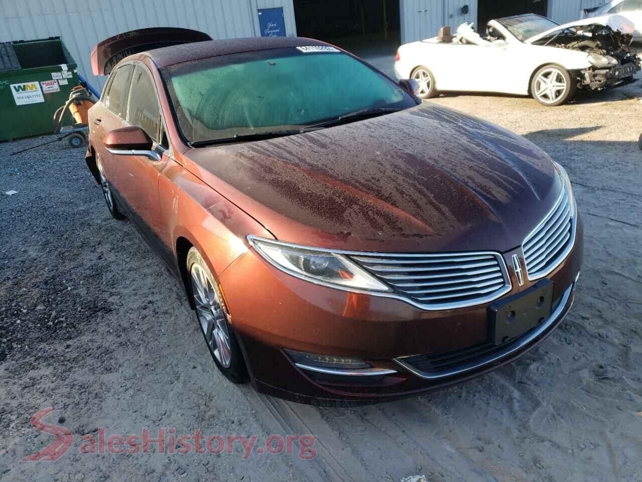 2015 LINCOLN MKZ — VIN 3LN6L2LU7FR629447