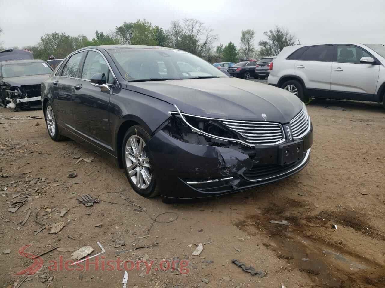 2014 LINCOLN MKZ — VIN 3LN6L2LU8ER803458