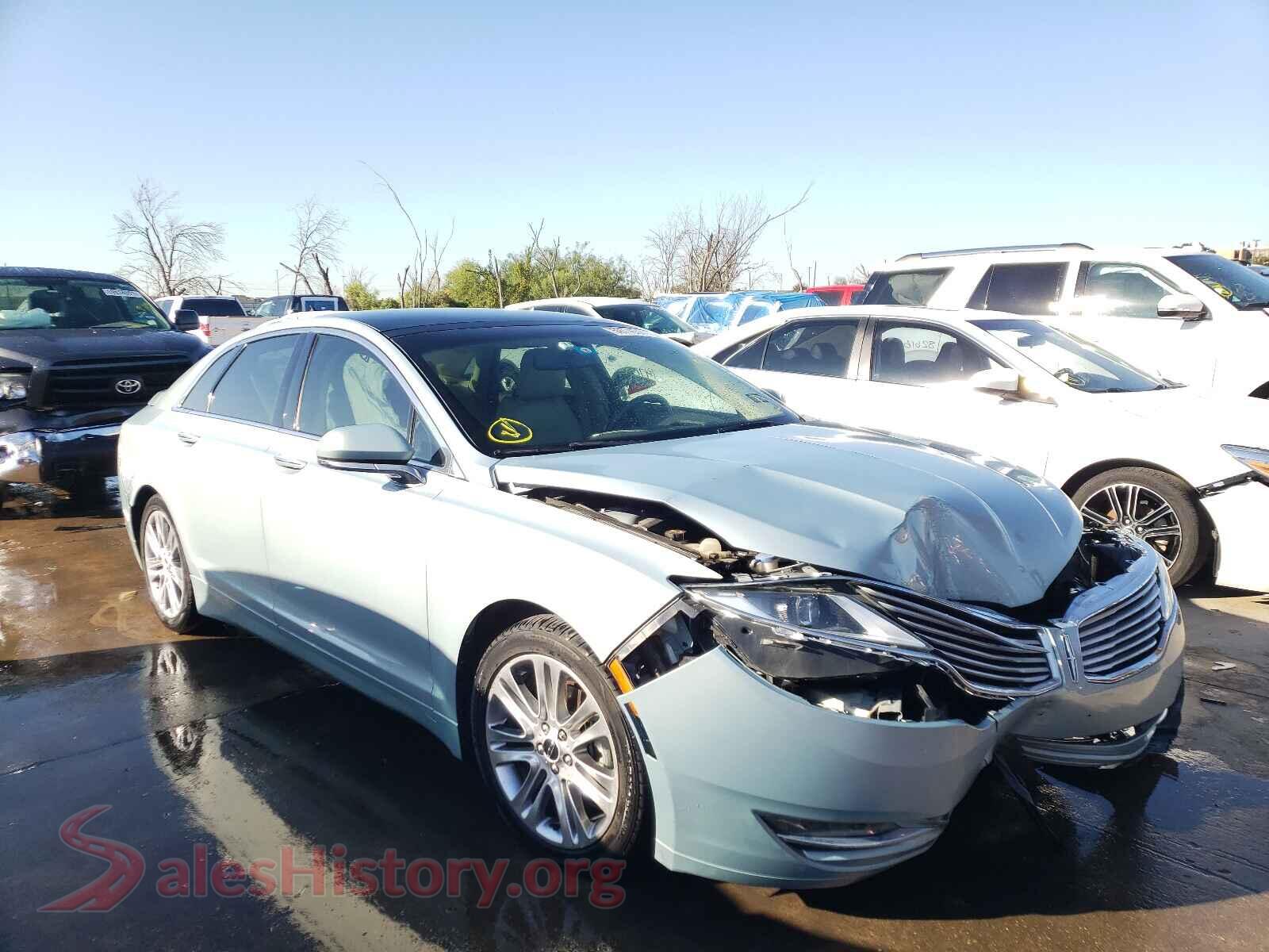 2014 LINCOLN MKZ — VIN 3LN6L2LU8ER824942