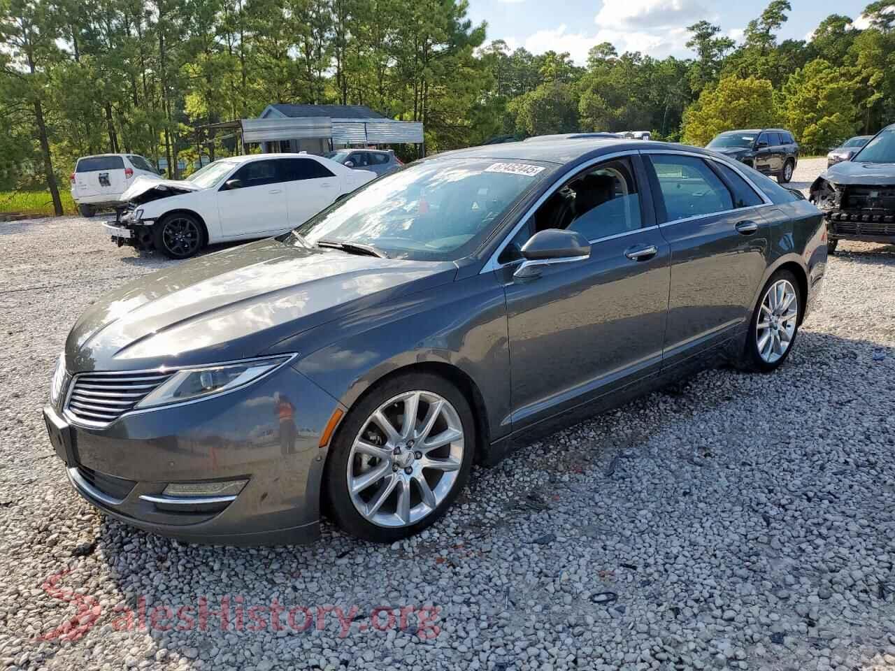 2015 LINCOLN MKZ — VIN 3LN6L2LU8FR624080