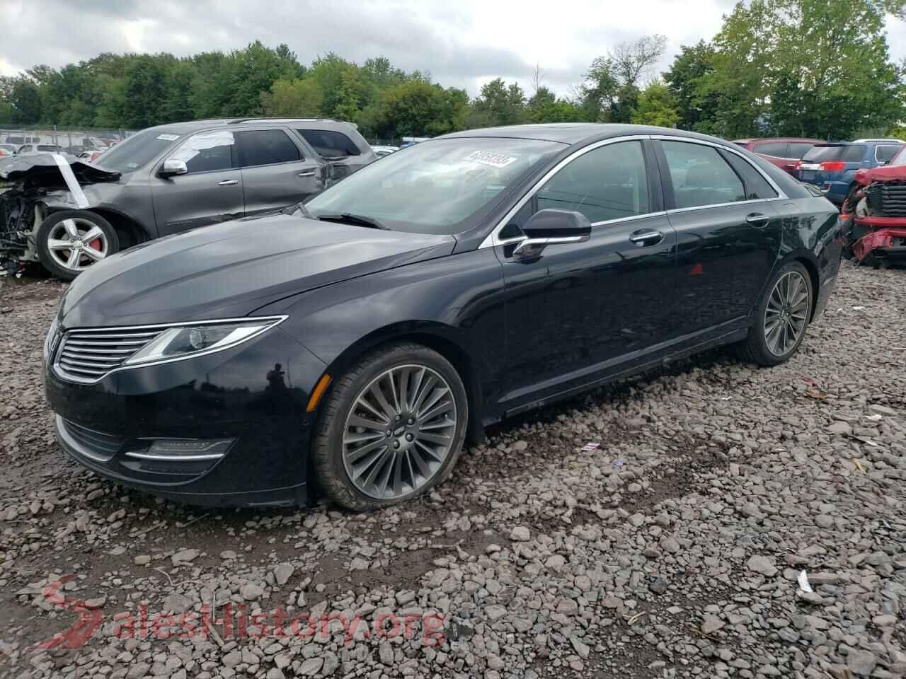 2016 LINCOLN MKZ — VIN 3LN6L2LU8GR613422