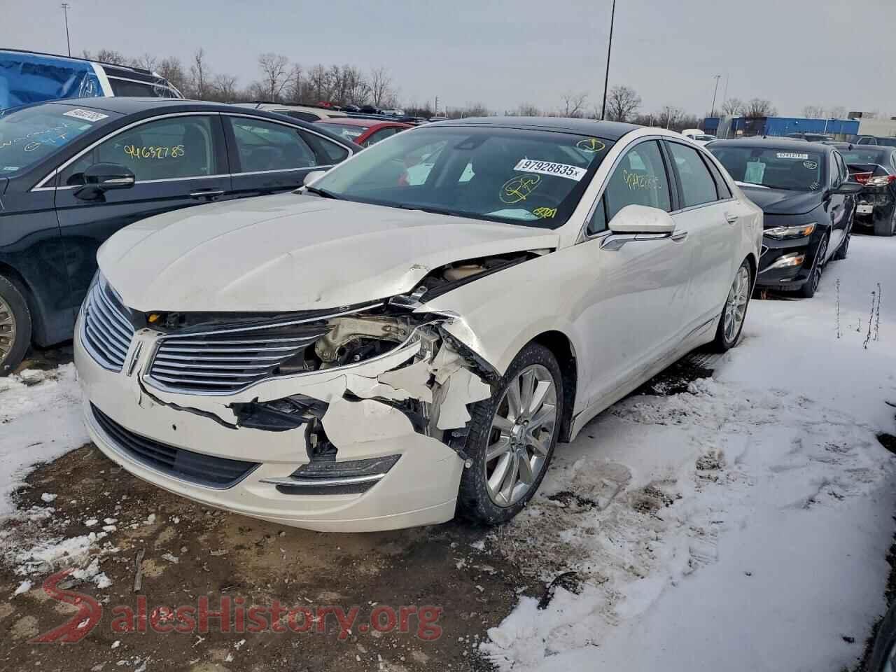 2016 LINCOLN MKZ — VIN 3LN6L2LU9GR617558
