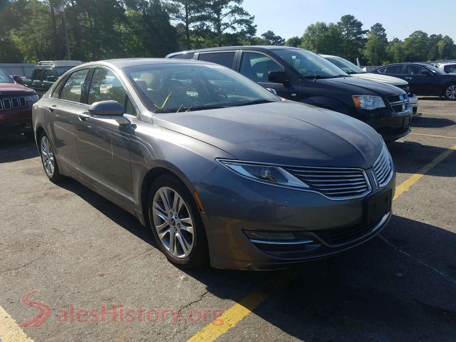 2014 LINCOLN MKZ — VIN 3LN6L2LUXER808452