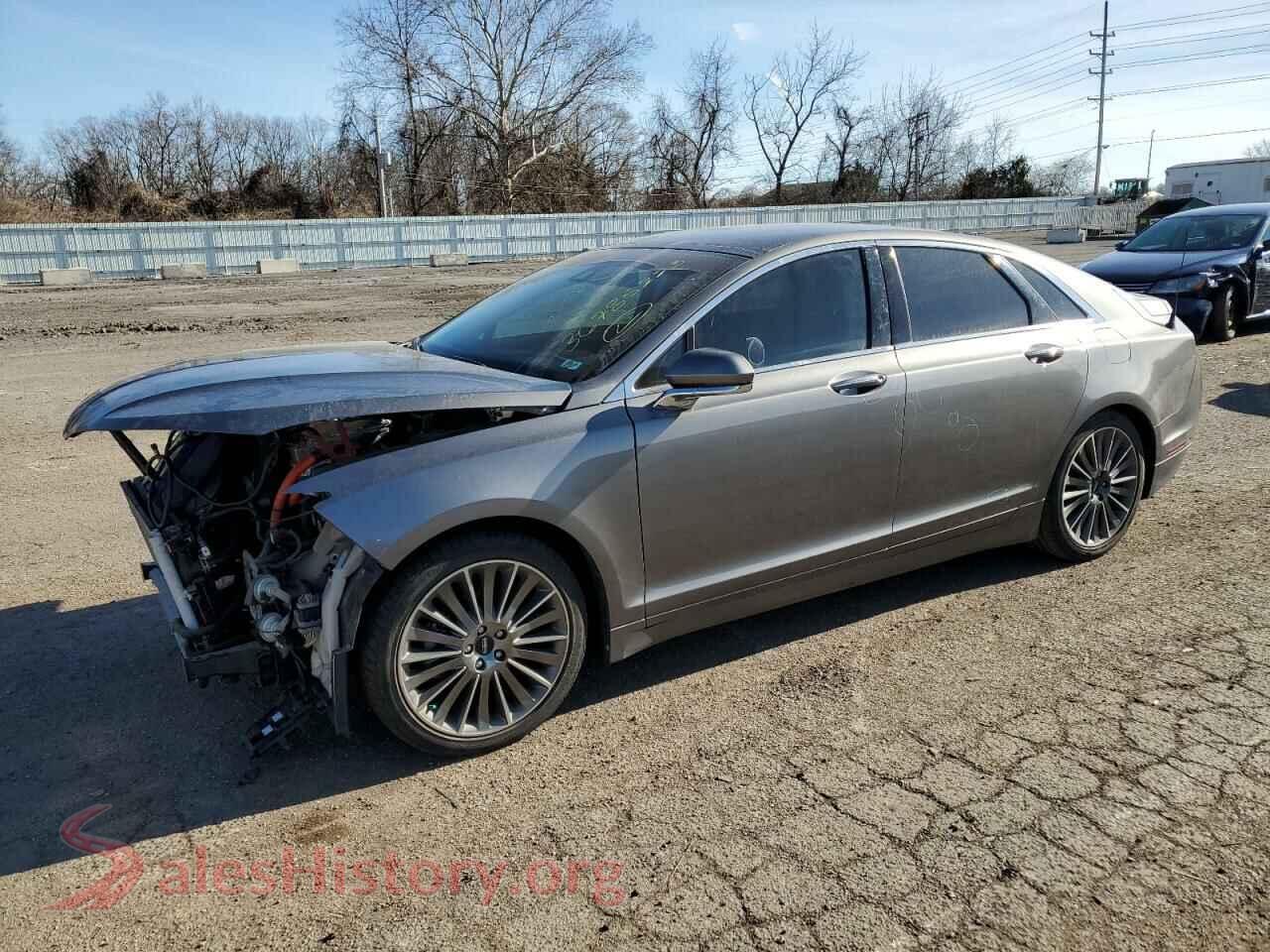 2014 LINCOLN MKZ — VIN 3LN6L2LUXER815627