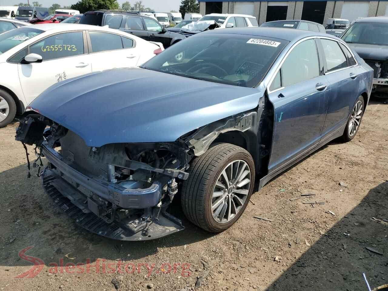 2019 LINCOLN MKZ — VIN 3LN6L5KU1KR619185