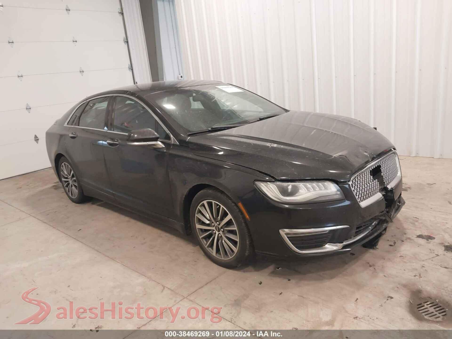 2017 LINCOLN MKZ HYBRID — VIN 3LN6L5KU5HR634894