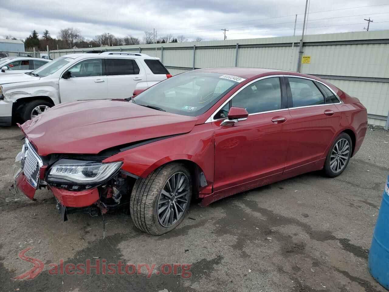 2017 LINCOLN MKZ — VIN 3LN6L5KU9HR646191