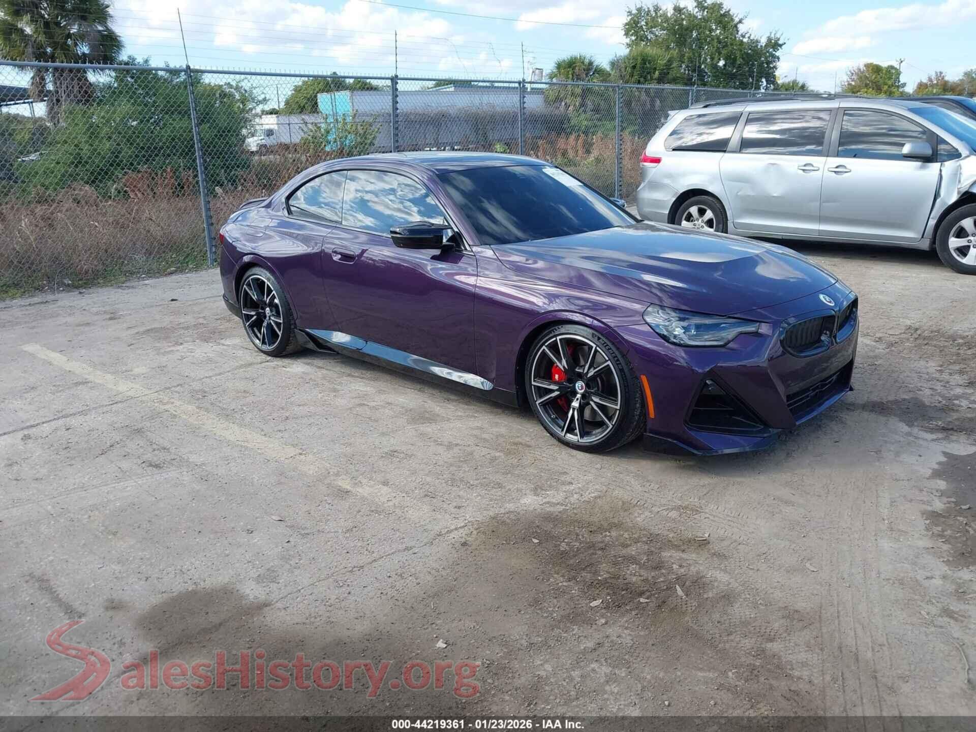 2023 BMW M240 — VIN 3MW43CM0XP8C98462
