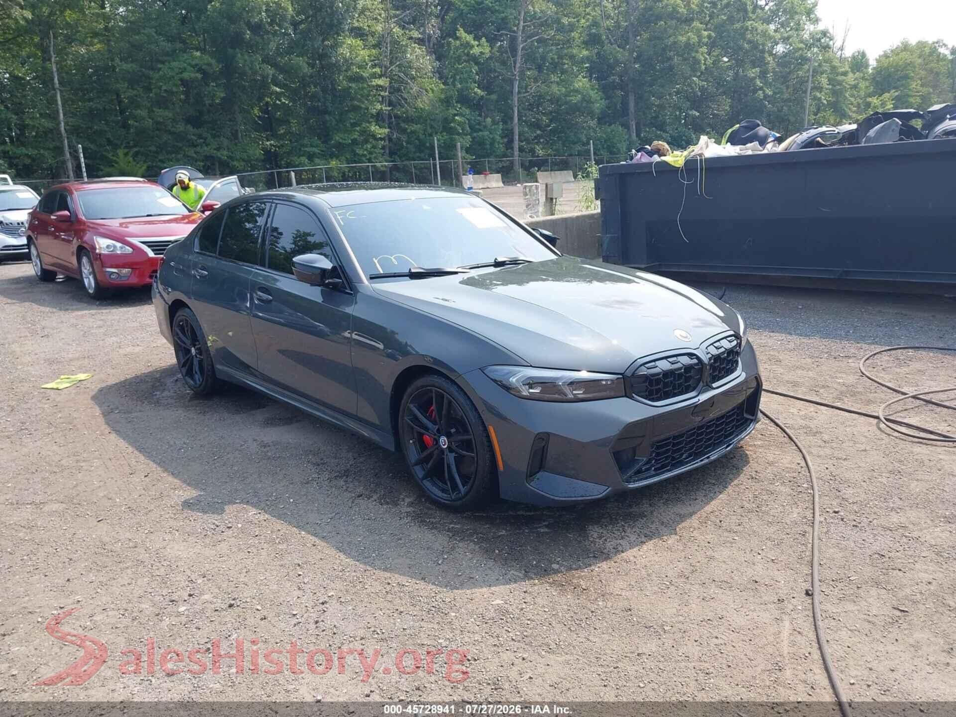 2023 BMW M340I — VIN 3MW49FF08P8C89126