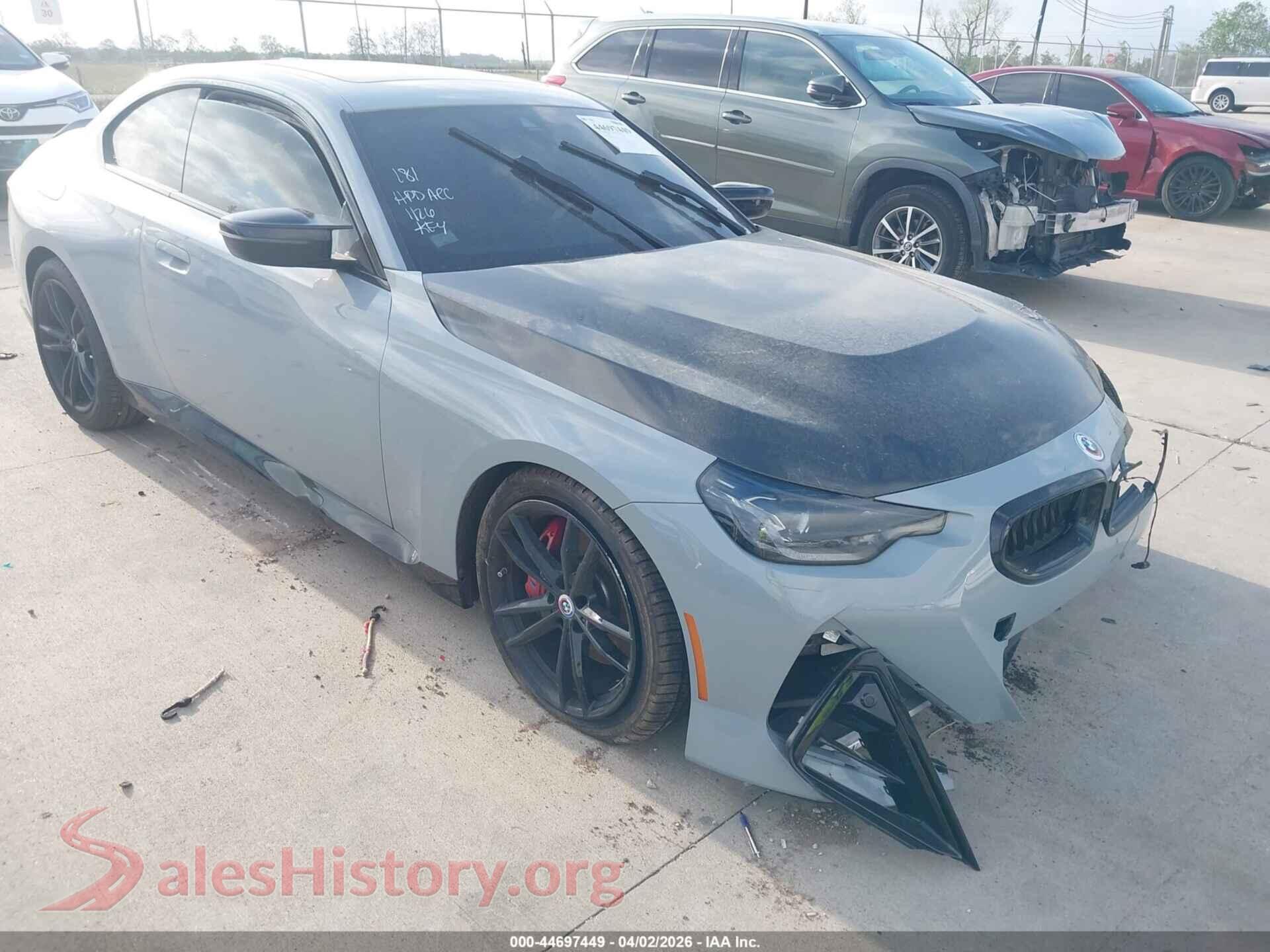 2023 BMW M240 — VIN 3MW53CM05P8D09565