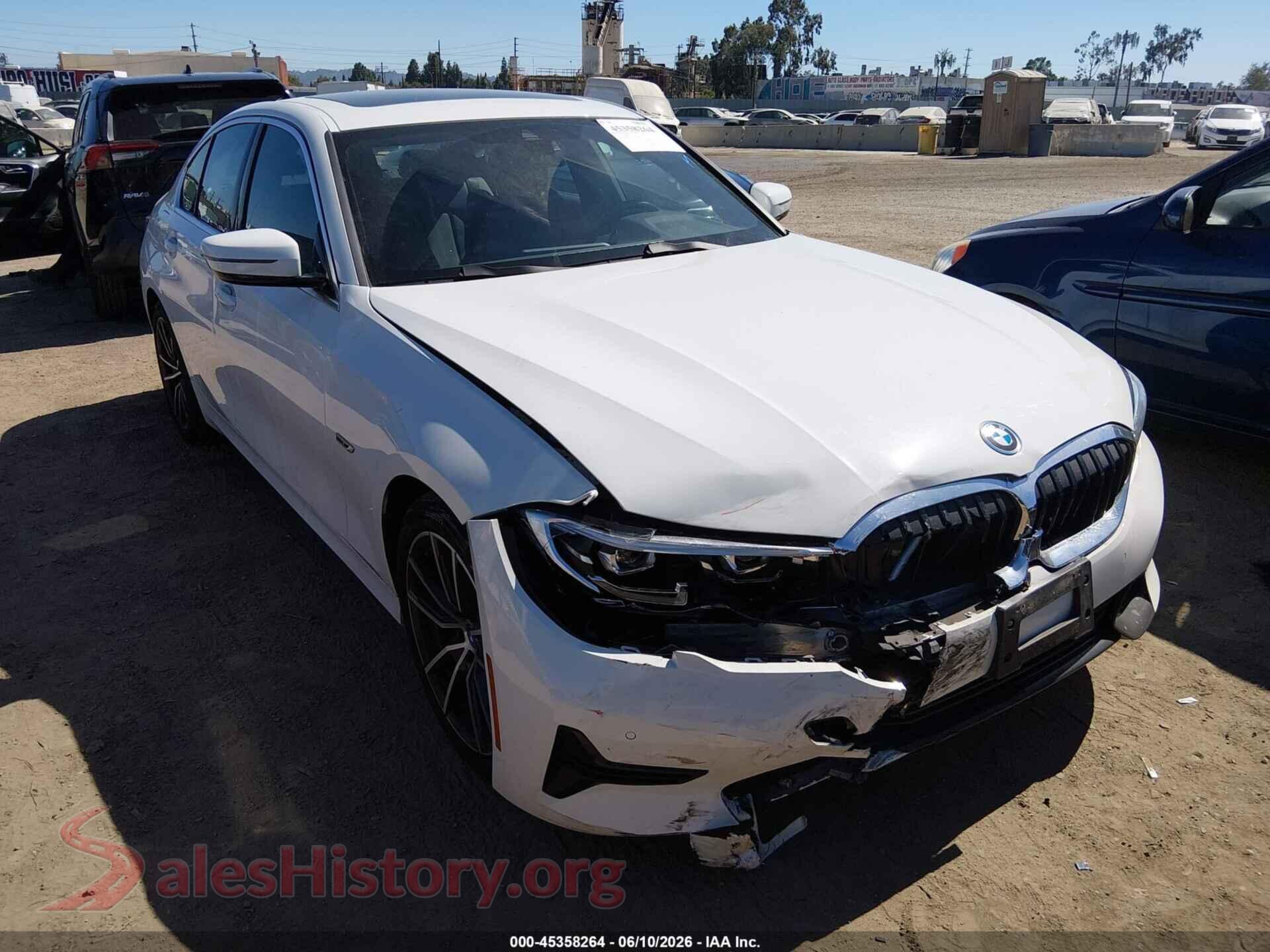 2022 BMW 330E — VIN 3MW5P7J0XN8C22886