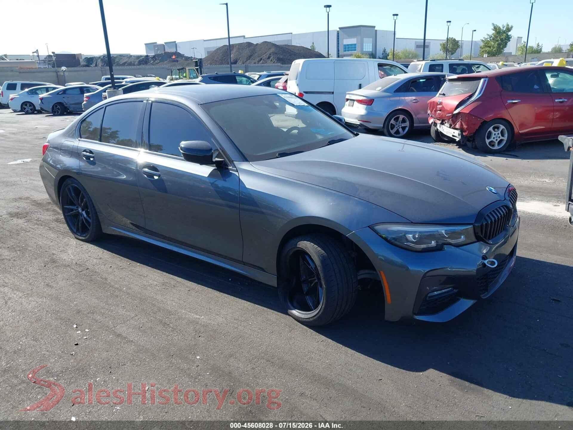 2022 BMW 330I — VIN 3MW5R1J00N8C76236