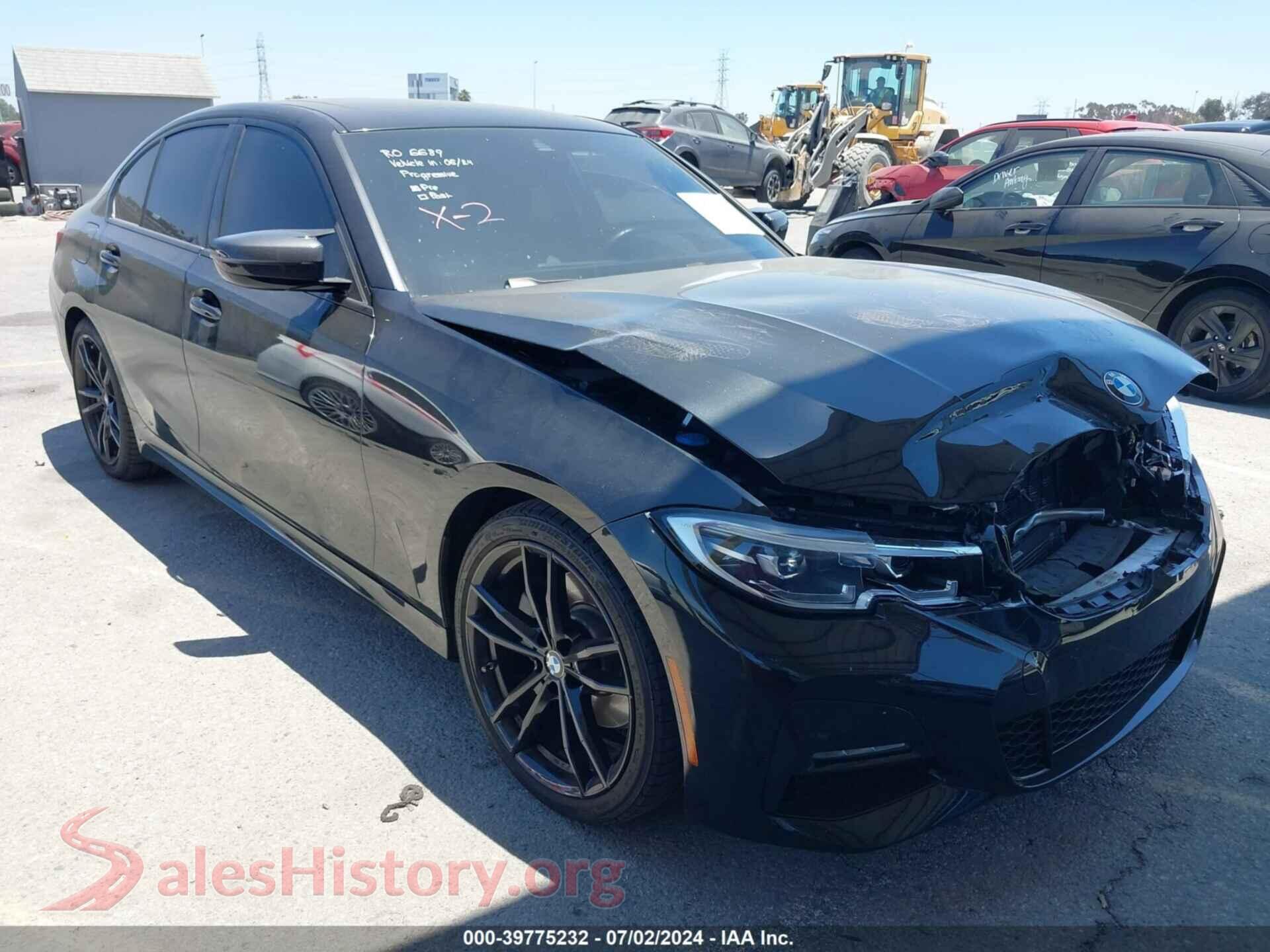 2020 BMW 330I — VIN 3MW5R1J01L8B16430