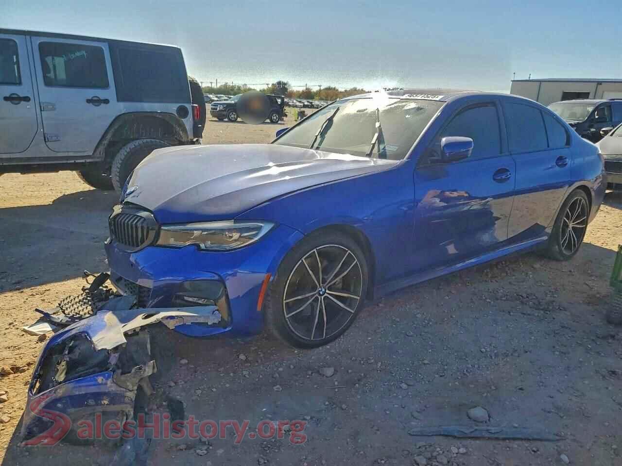 2022 BMW 3 SERIES — VIN 3MW5R1J01N8C25473
