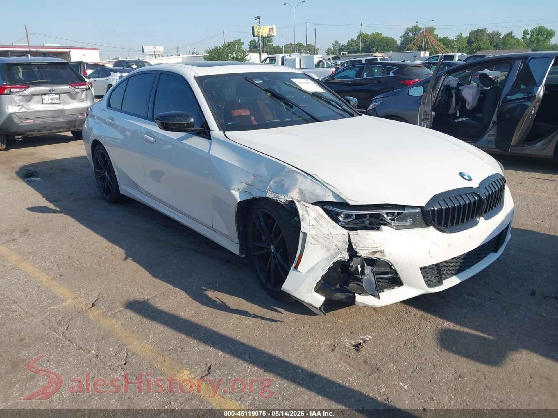 2022 BMW 330I — VIN 3MW5R1J01N8C50227