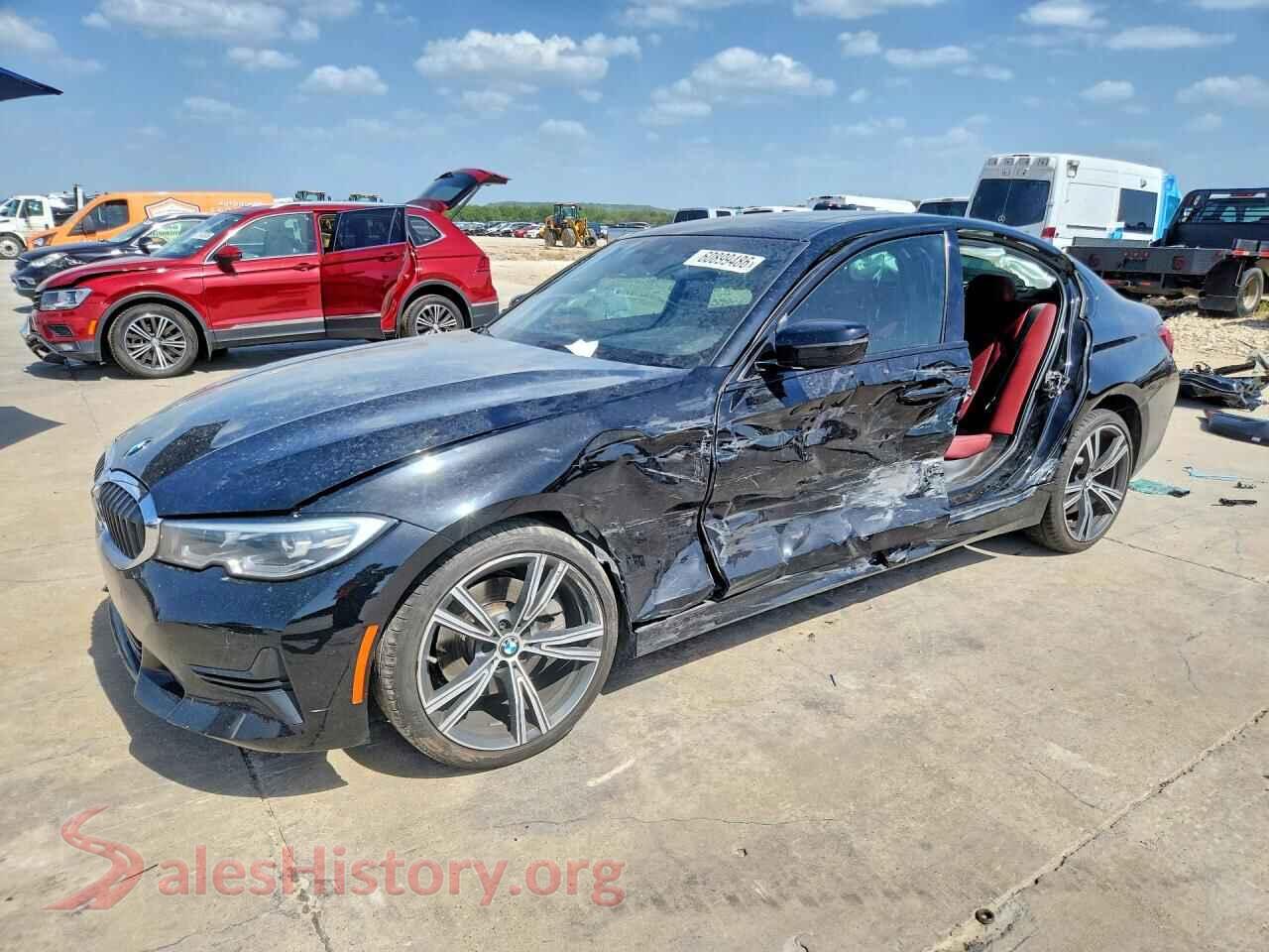 2022 BMW 3 SERIES — VIN 3MW5R1J01N8C54374