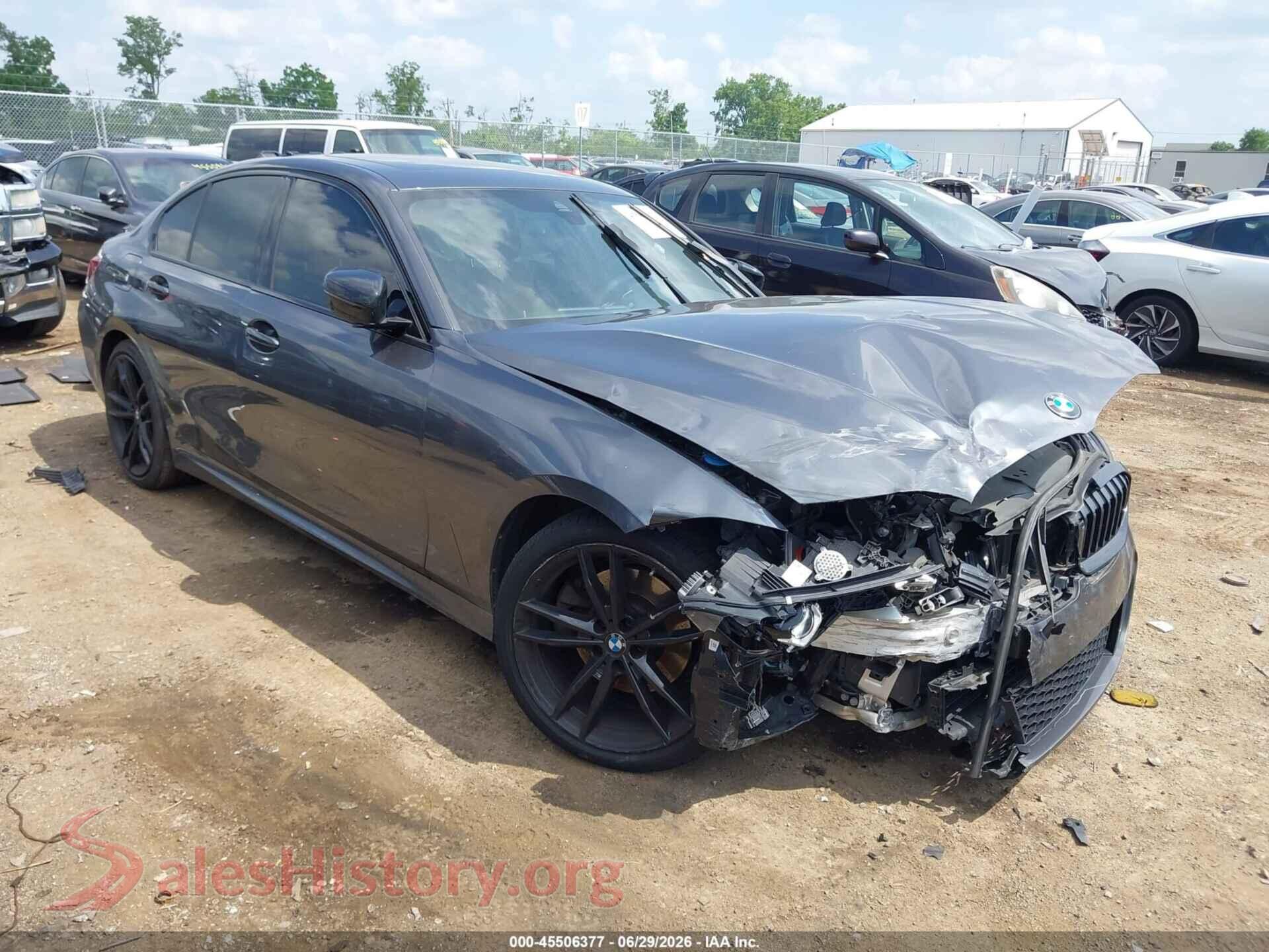2022 BMW 330I — VIN 3MW5R1J01N8C77377