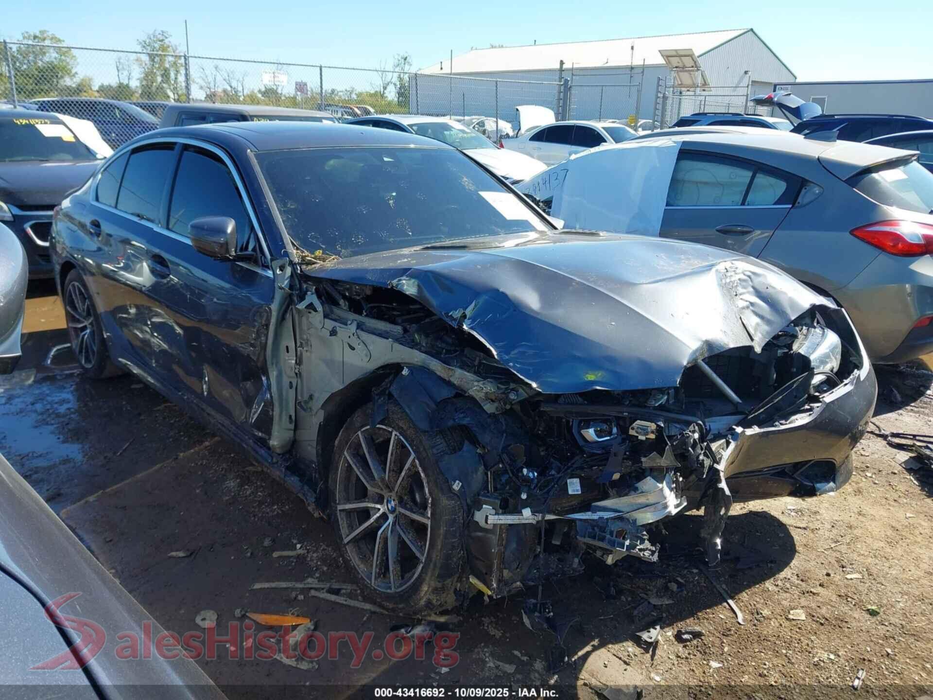 2020 BMW 330I — VIN 3MW5R1J02L8B12337