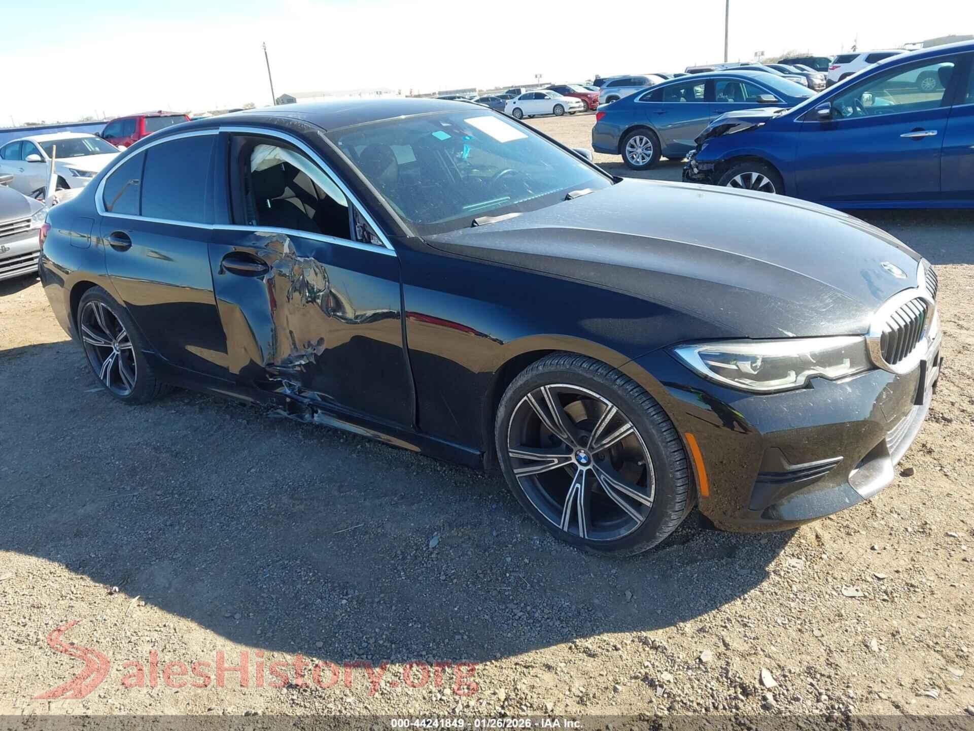 2021 BMW 330I — VIN 3MW5R1J03M8B67798