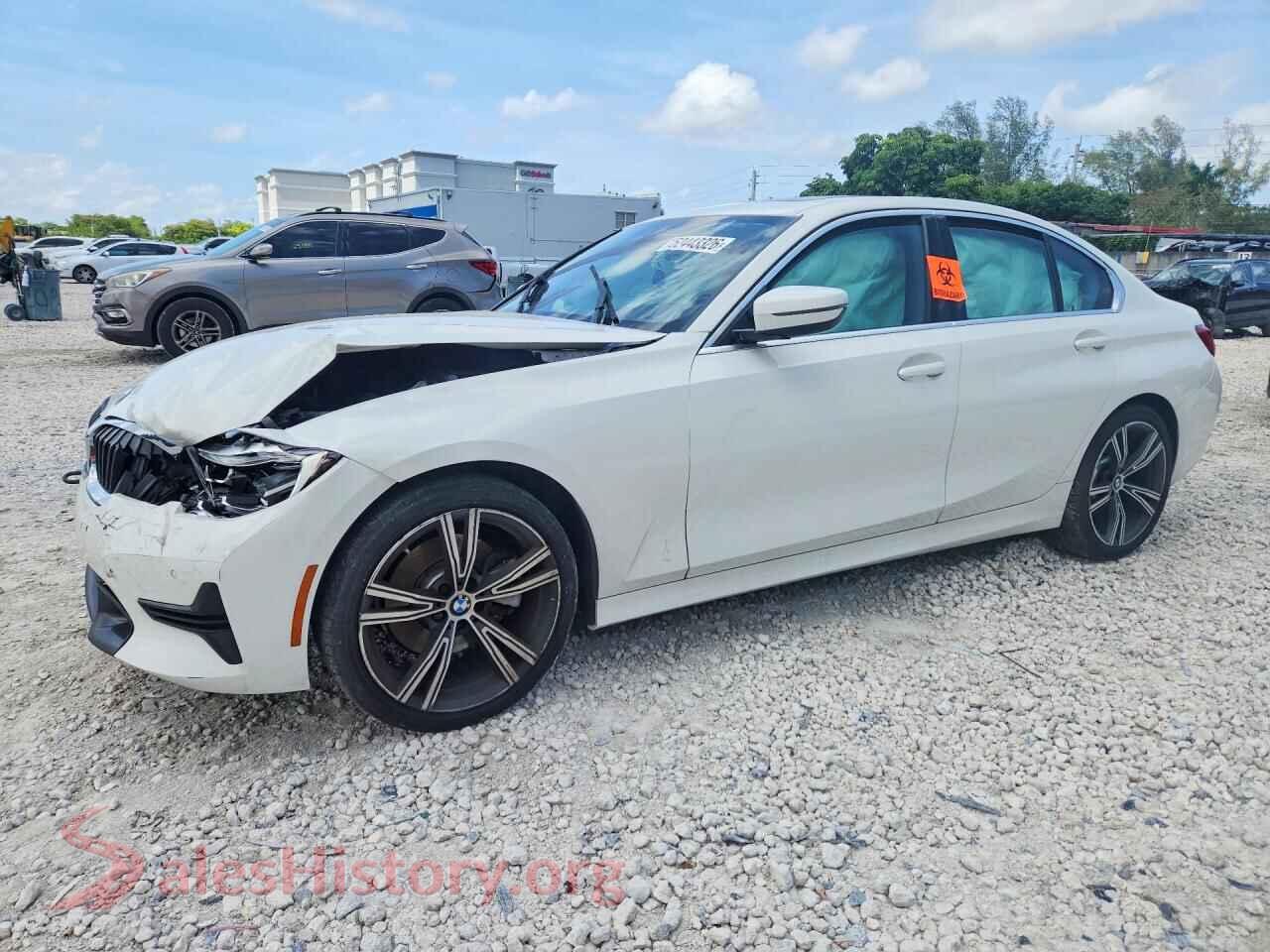 2021 BMW 3 SERIES — VIN 3MW5R1J04M8B83721